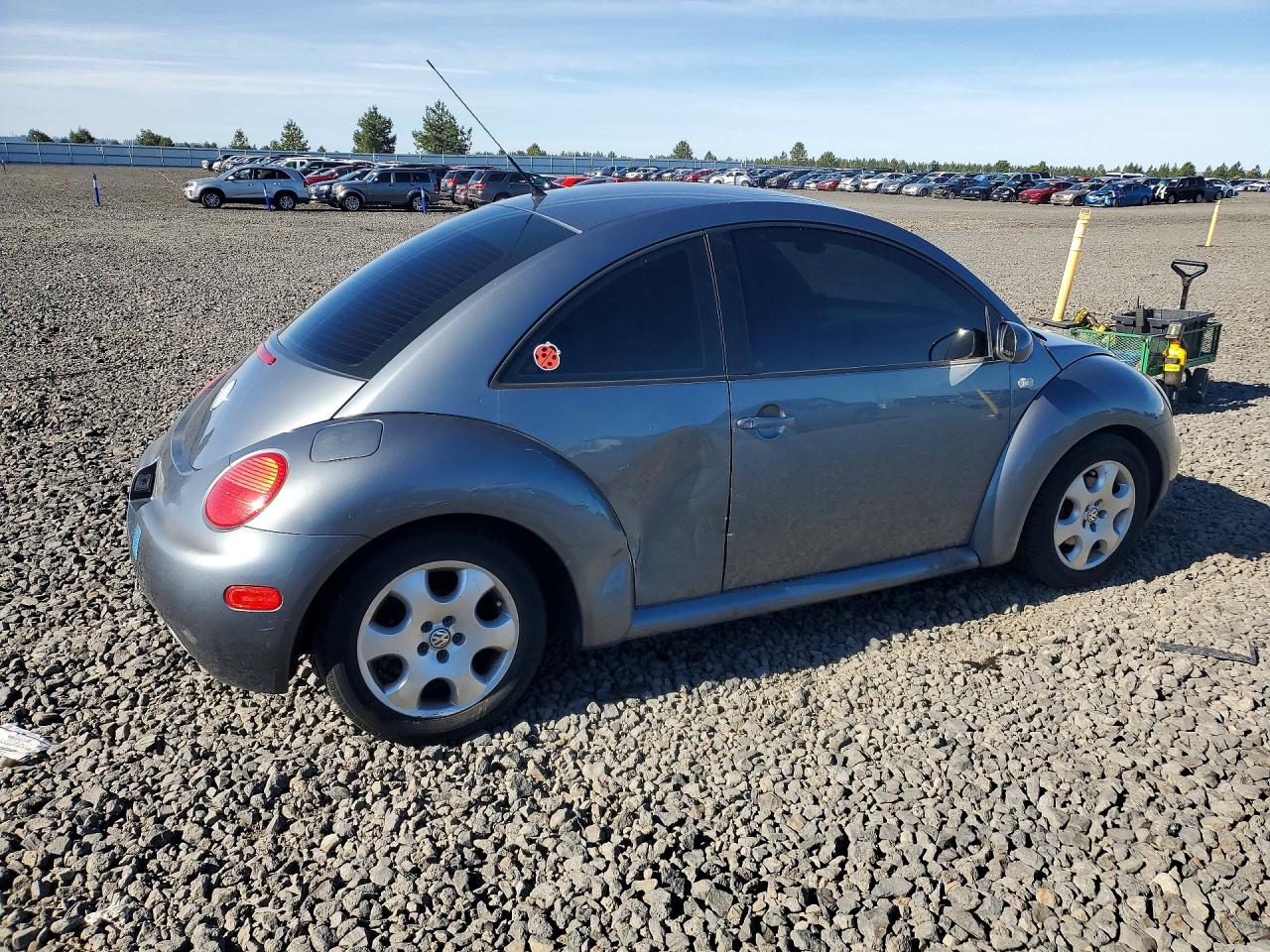 2003 Volkswagen New Beetle Gls Silver vin: 3VWCK21C73M422227