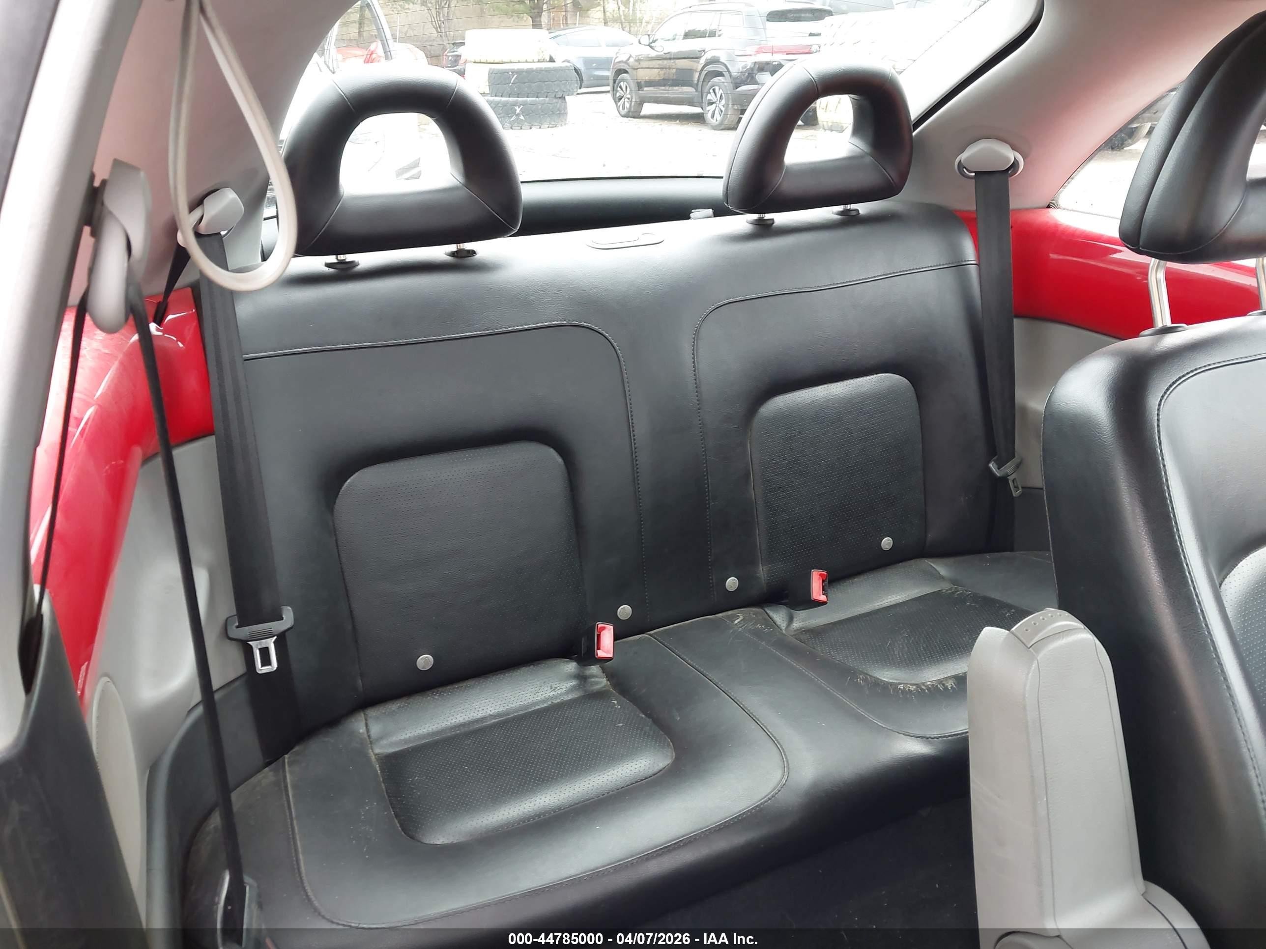 2002 Volkswagen New Beetle Gls Red vin: 3VWCK21C92M413365