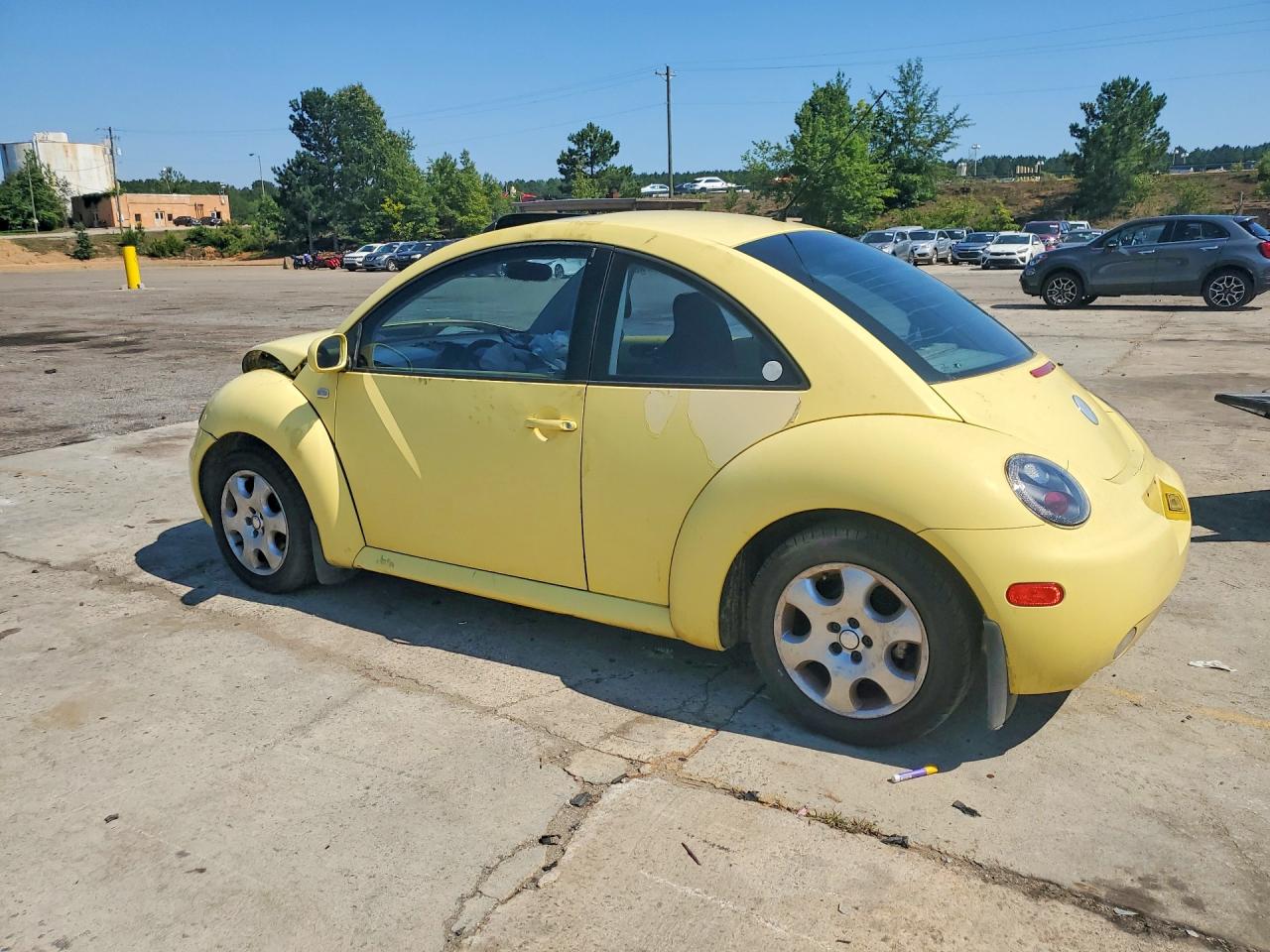 2003 Volkswagen New Beetle Gls Yellow vin: 3VWCK21C93M417563