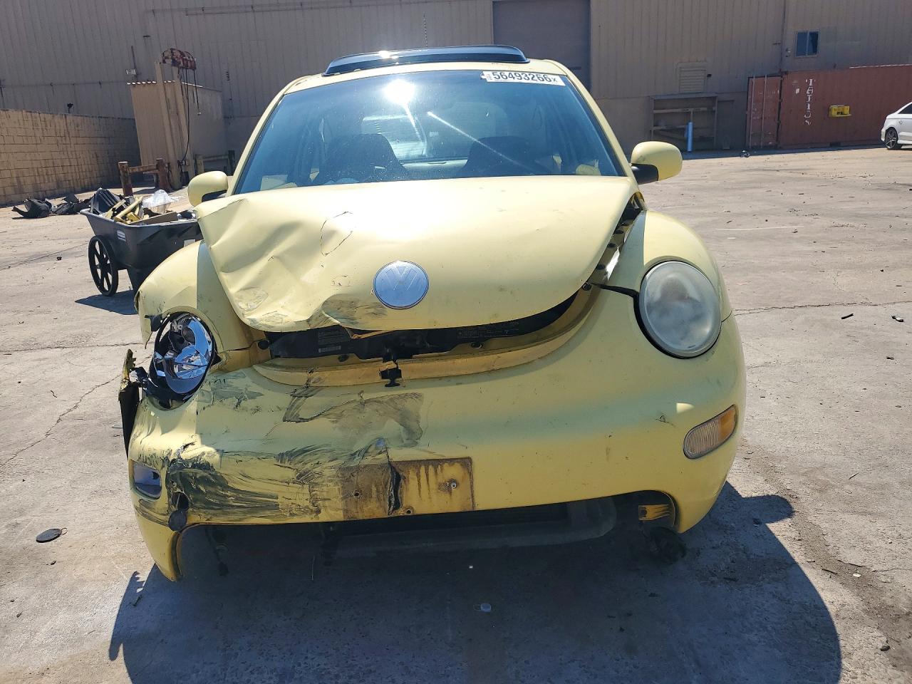2003 Volkswagen New Beetle Gls Yellow vin: 3VWCK21C93M417563