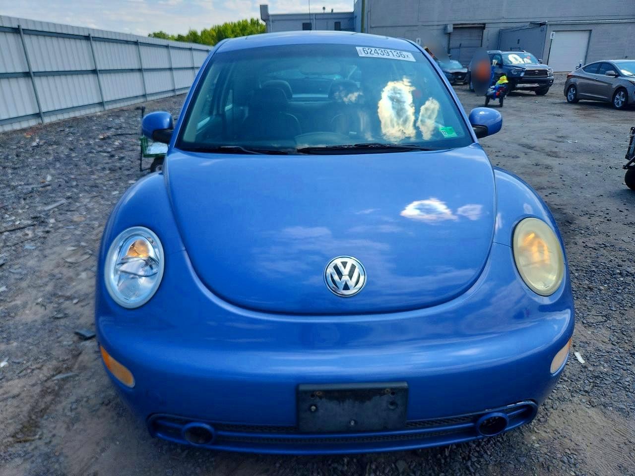 2002 Volkswagen New Beetle Gls Blue vin: 3VWCK21CX2M455561