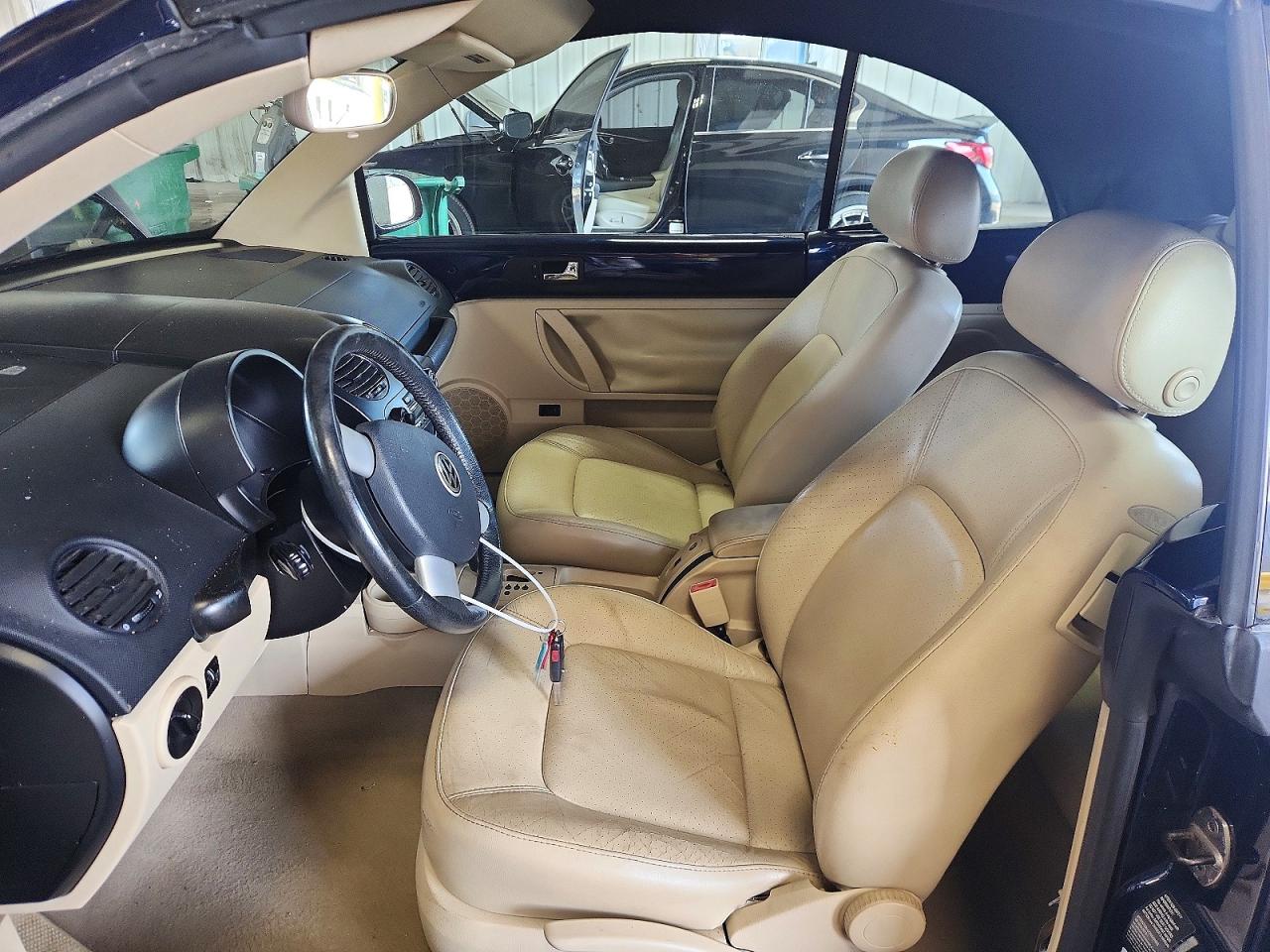 2003 Volkswagen New Beetle Gls Blue vin: 3VWCK21Y03M302605