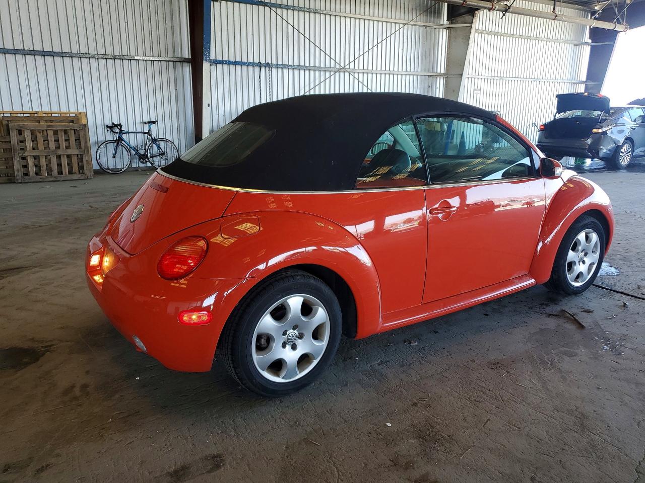 2003 Volkswagen New Beetle Gls Orange vin: 3VWCK21Y13M314942