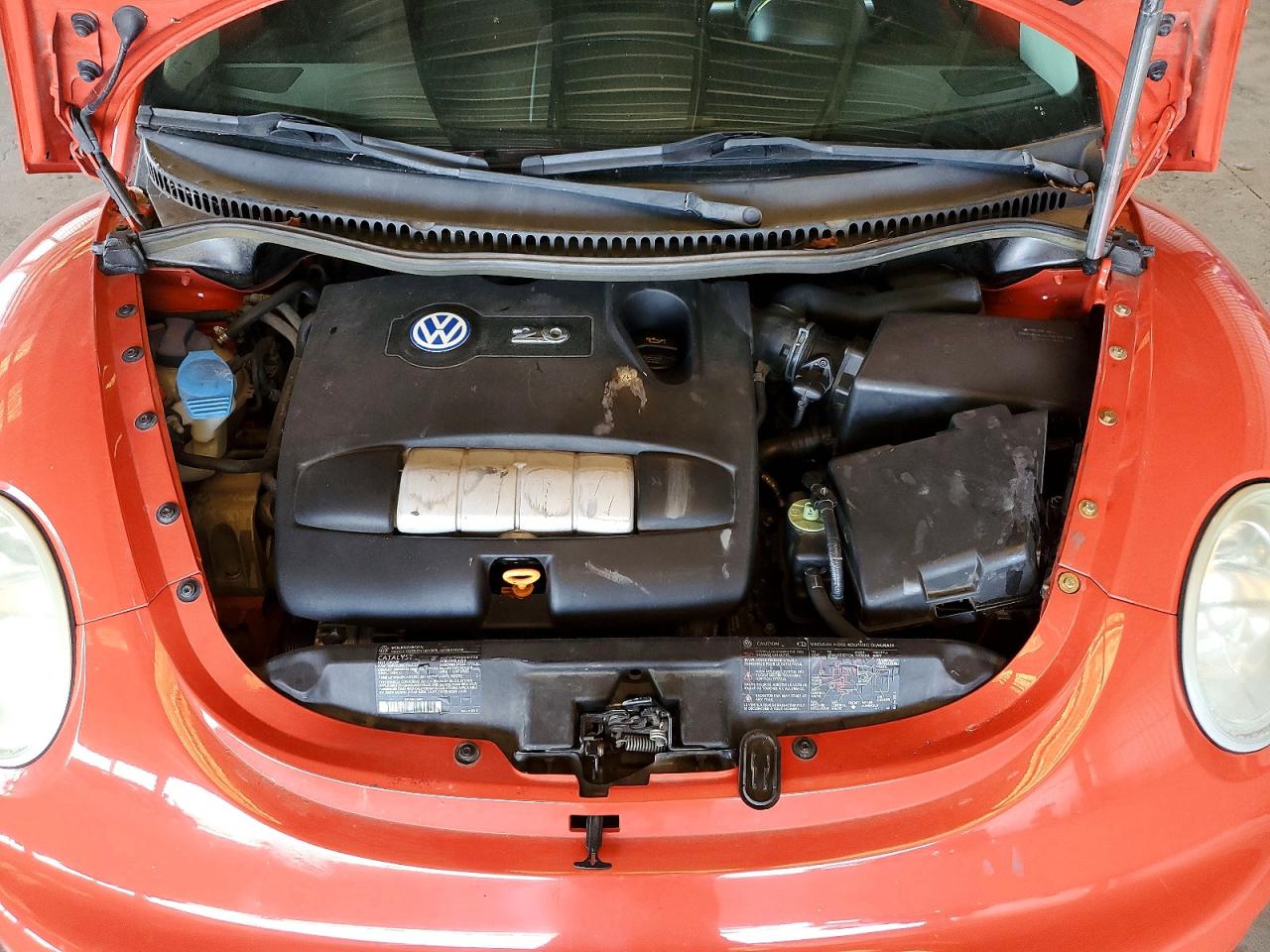 2003 Volkswagen New Beetle Gls Orange vin: 3VWCK21Y13M314942