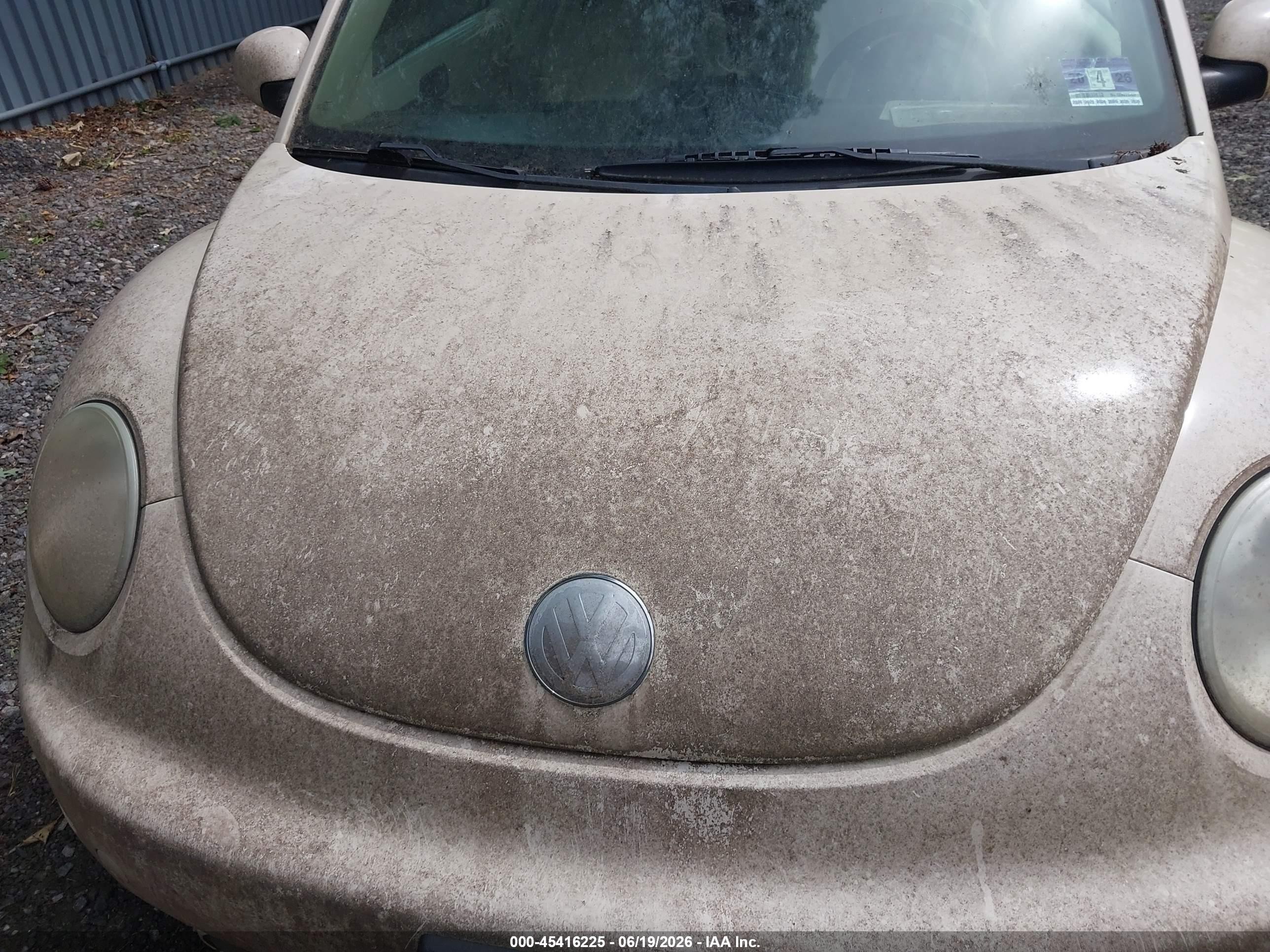 2003 Volkswagen New Beetle Gls Cream vin: 3VWCK21Y23M313721