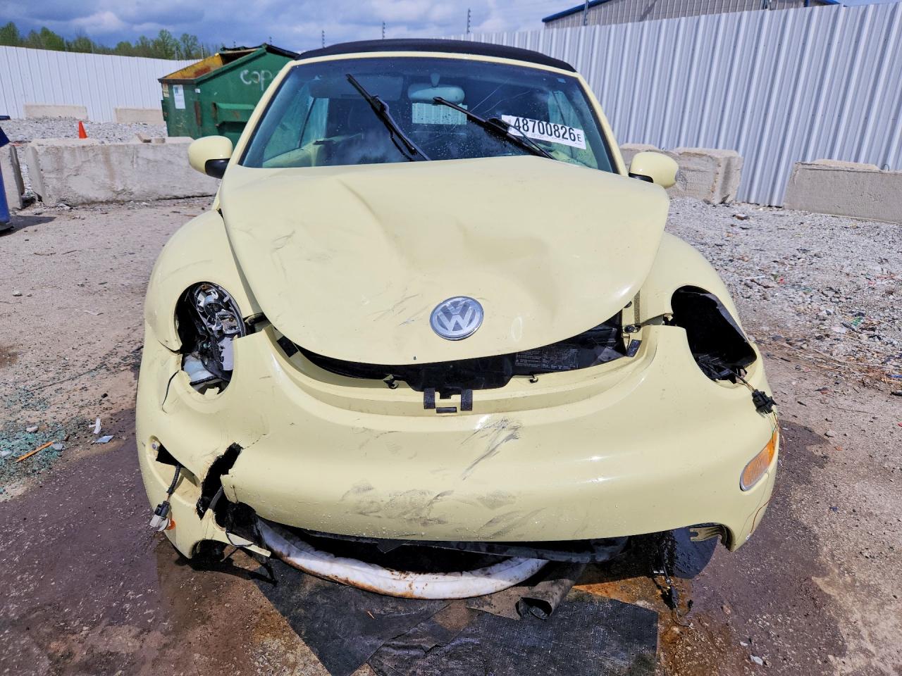 2003 Volkswagen New Beetle Gls Бежевый vin: 3VWCK21Y63M313379