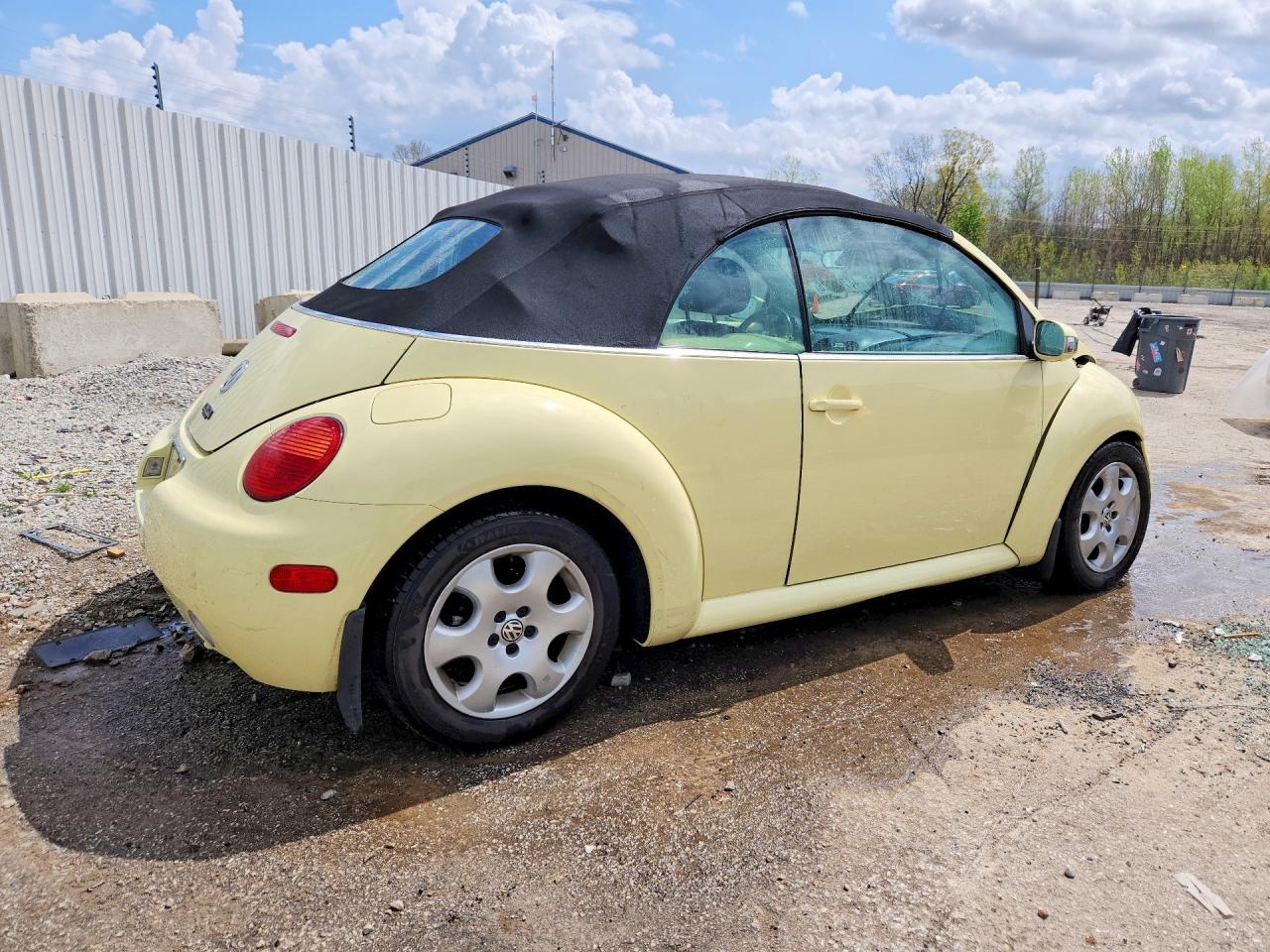 2003 Volkswagen New Beetle Gls Бежевый vin: 3VWCK21Y63M313379