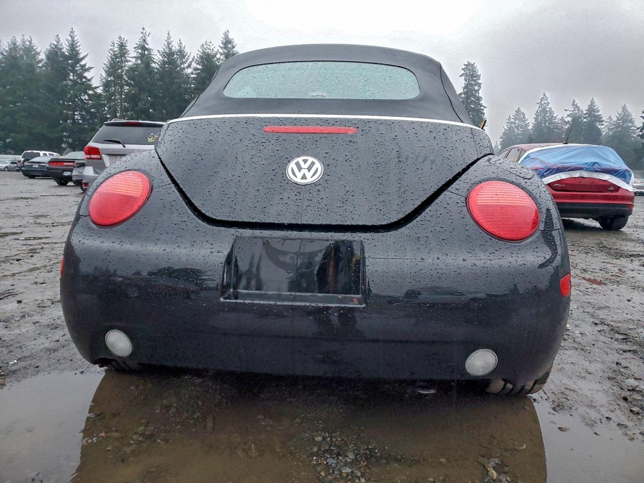 2003 Volkswagen New Beetle Gls Black vin: 3VWCK21Y63M320378