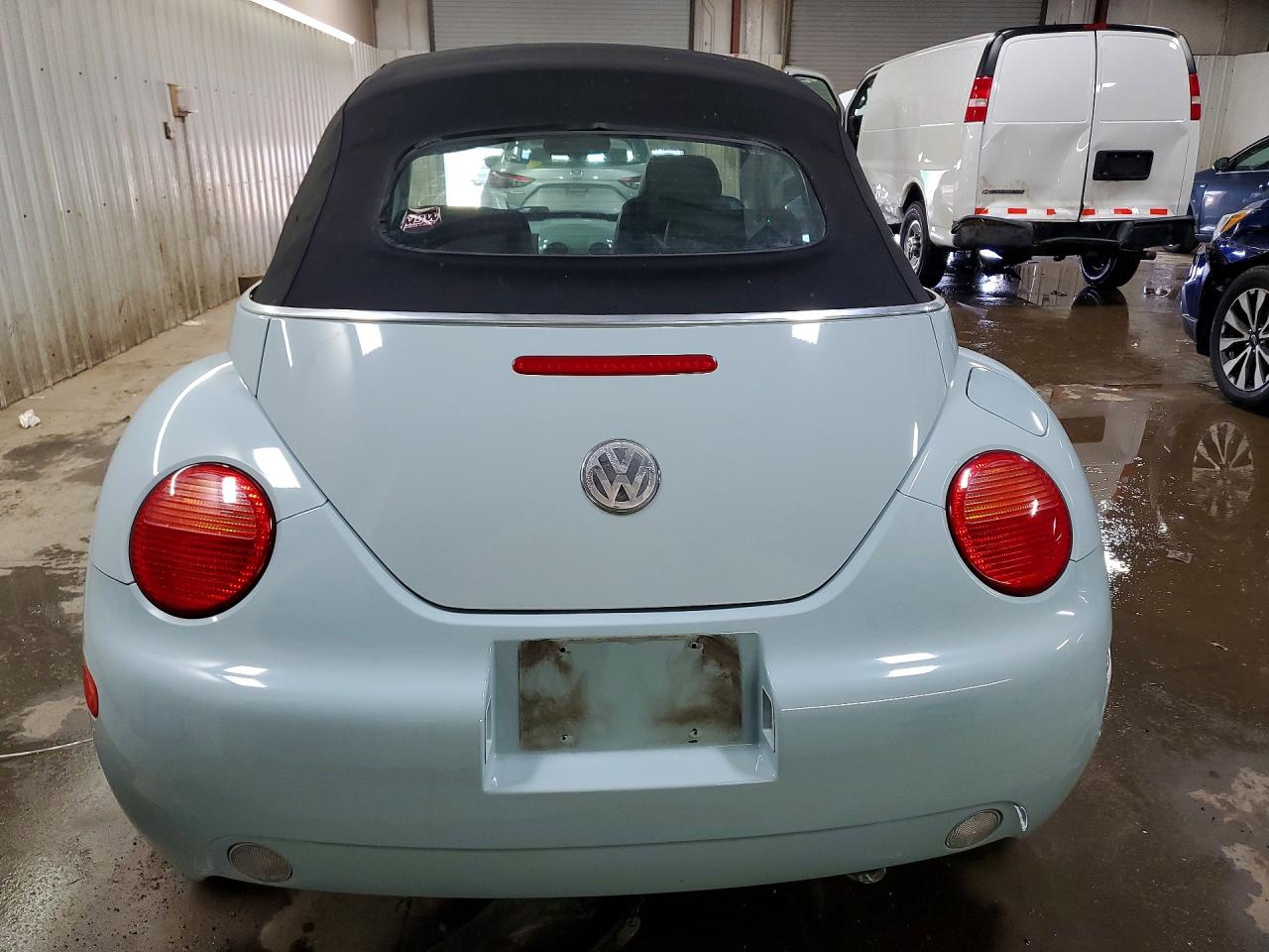 2003 Volkswagen New Beetle Gls Blue vin: 3VWCK21Y63M330442