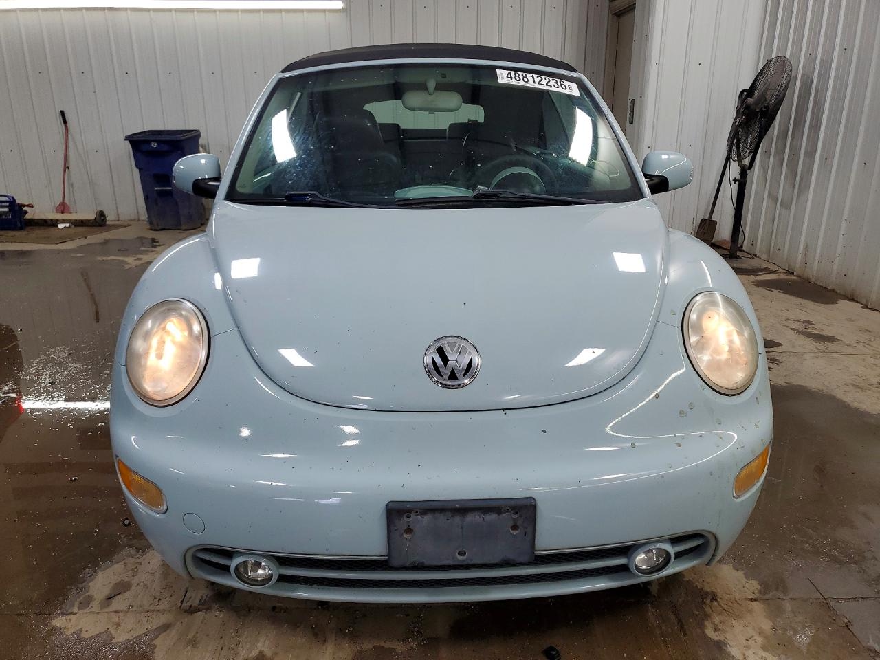 2003 Volkswagen New Beetle Gls Blue vin: 3VWCK21Y63M330442