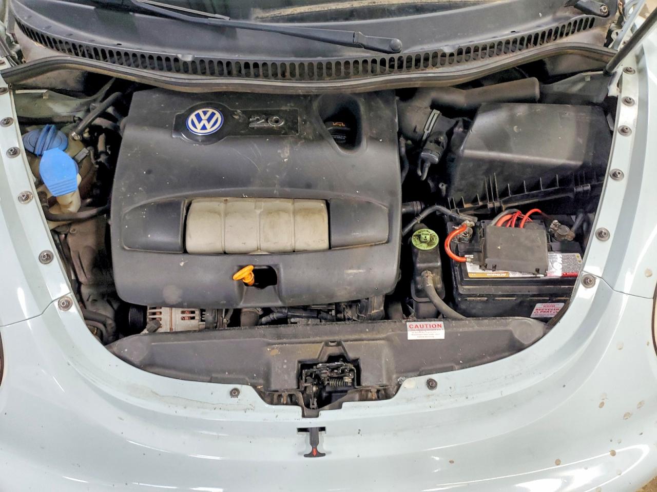 2003 Volkswagen New Beetle Gls Blue vin: 3VWCK21Y63M330442
