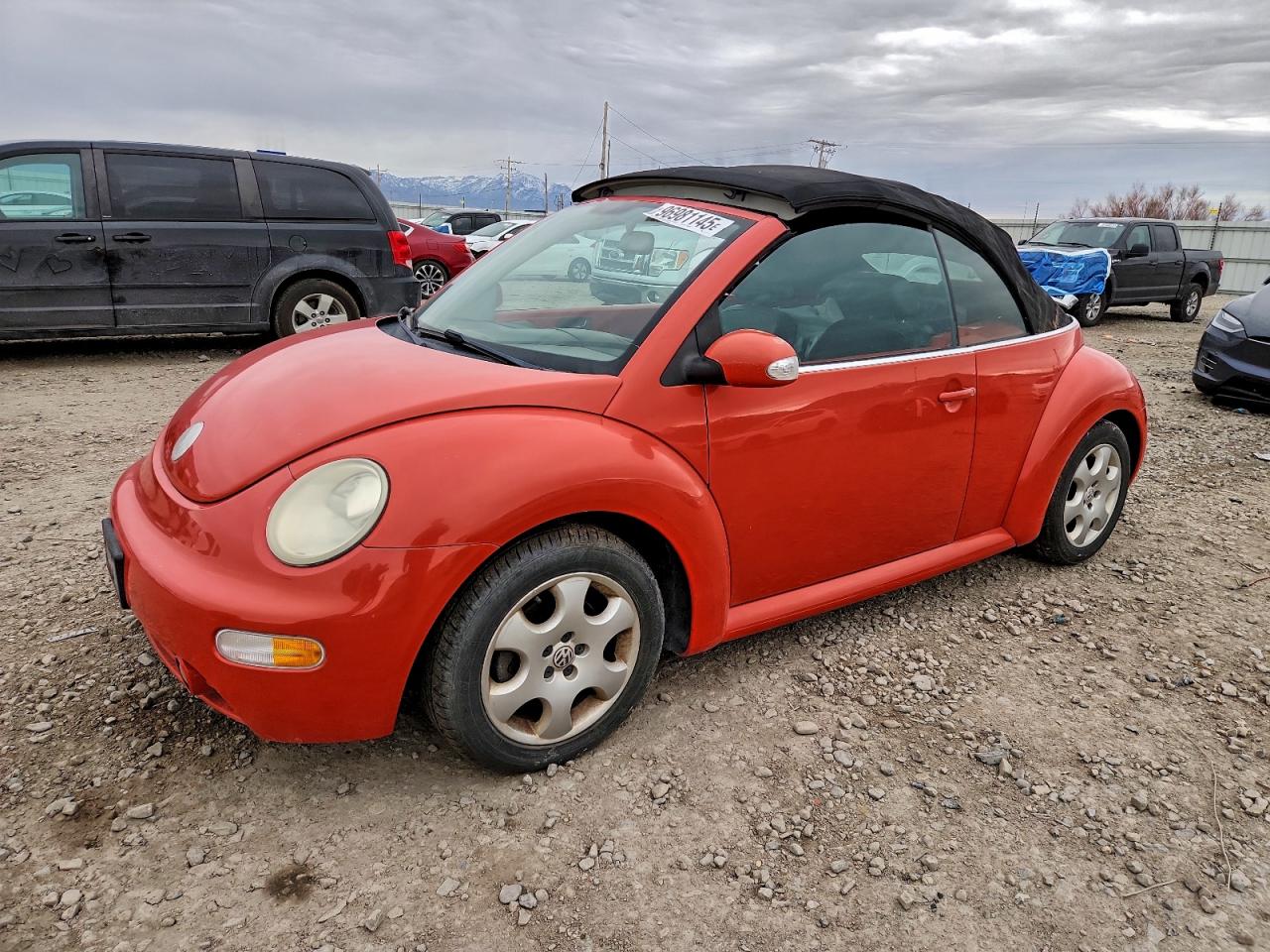 2003 Volkswagen New Beetle Gls Orange vin: 3VWCK21Y93M324943