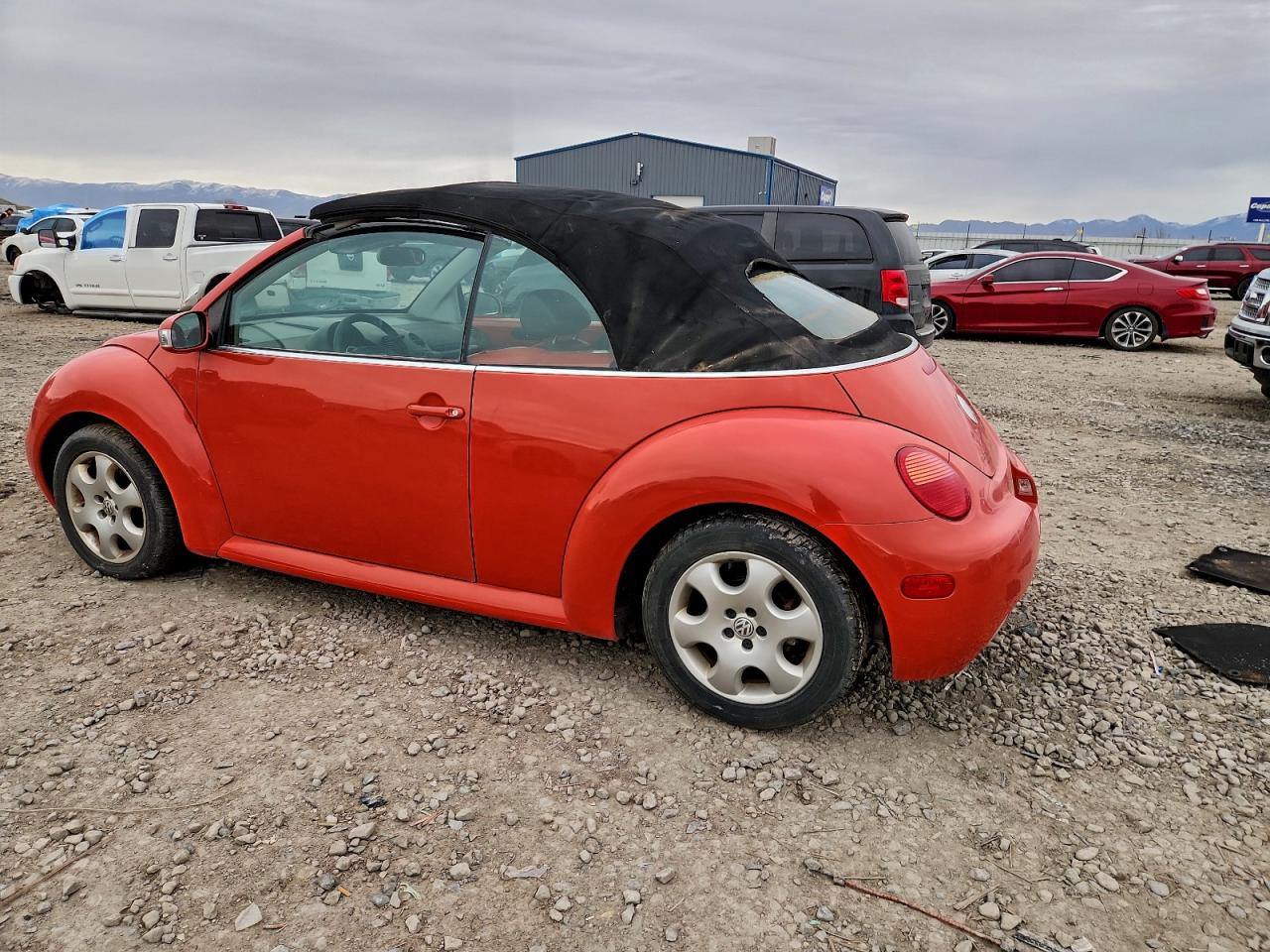 2003 Volkswagen New Beetle Gls Orange vin: 3VWCK21Y93M324943