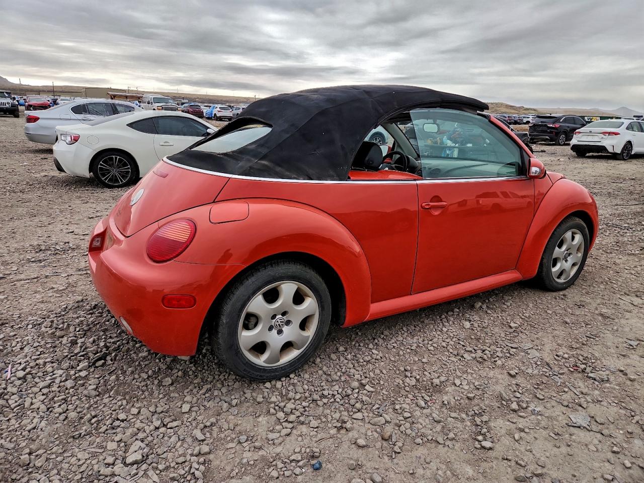 2003 Volkswagen New Beetle Gls Orange vin: 3VWCK21Y93M324943