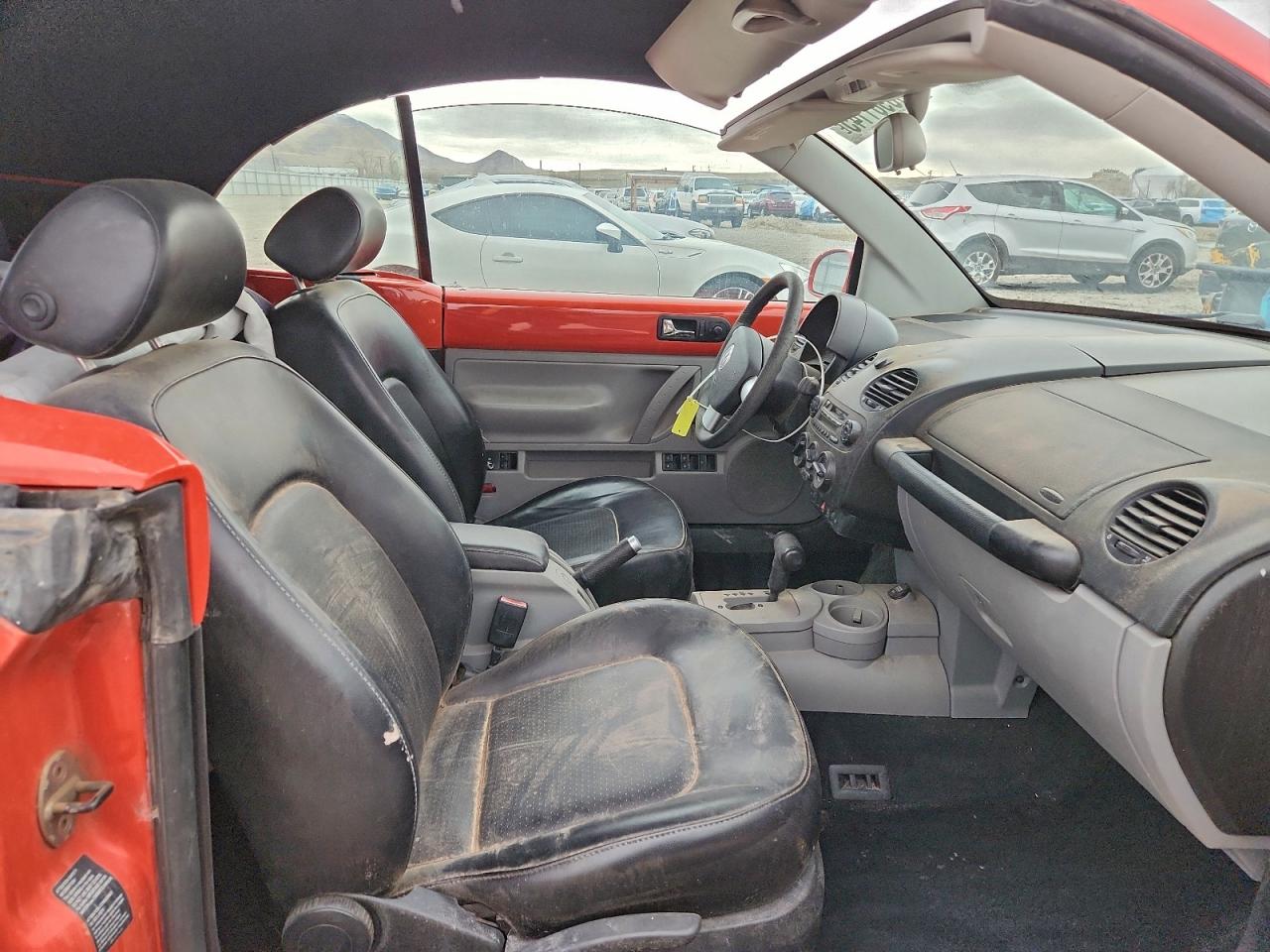2003 Volkswagen New Beetle Gls Orange vin: 3VWCK21Y93M324943