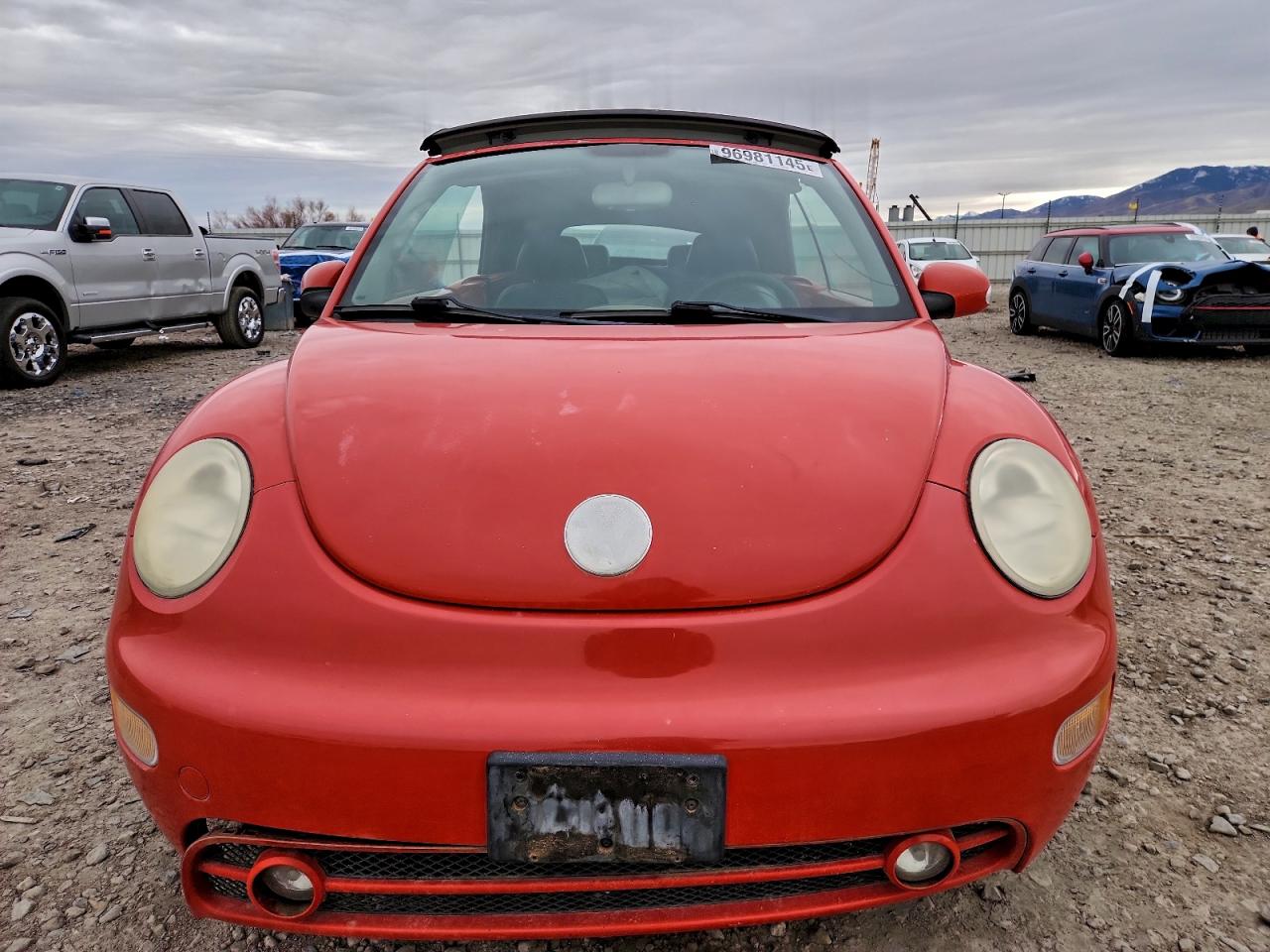 2003 Volkswagen New Beetle Gls Orange vin: 3VWCK21Y93M324943
