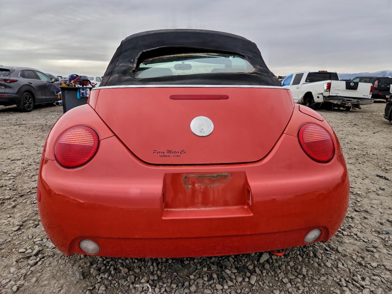 2003 Volkswagen New Beetle Gls Orange vin: 3VWCK21Y93M324943