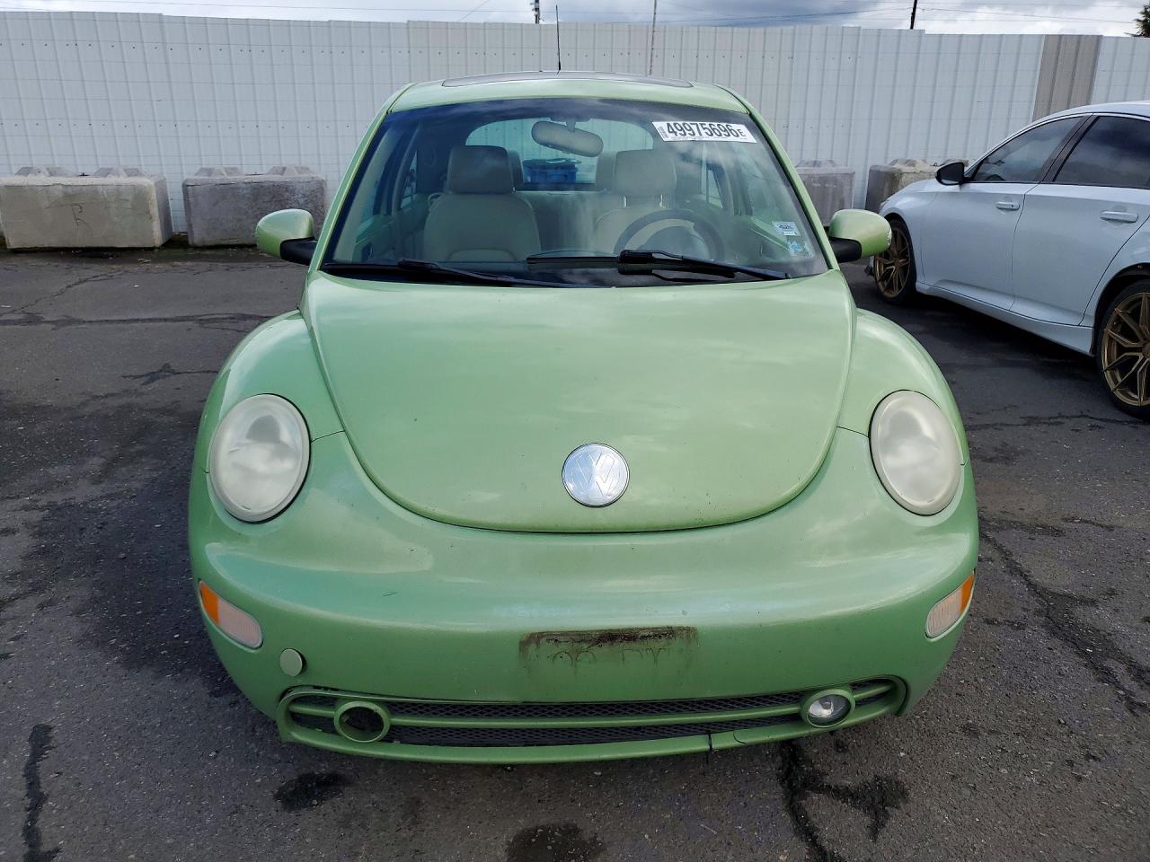 2005 Volkswagen New Beetle Gls Green vin: 3VWCK31C25M414397