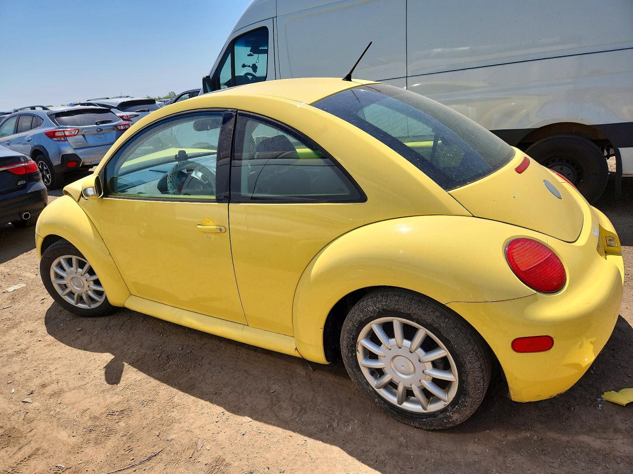 2005 Volkswagen New Beetle Gls Yellow vin: 3VWCK31C65M401264