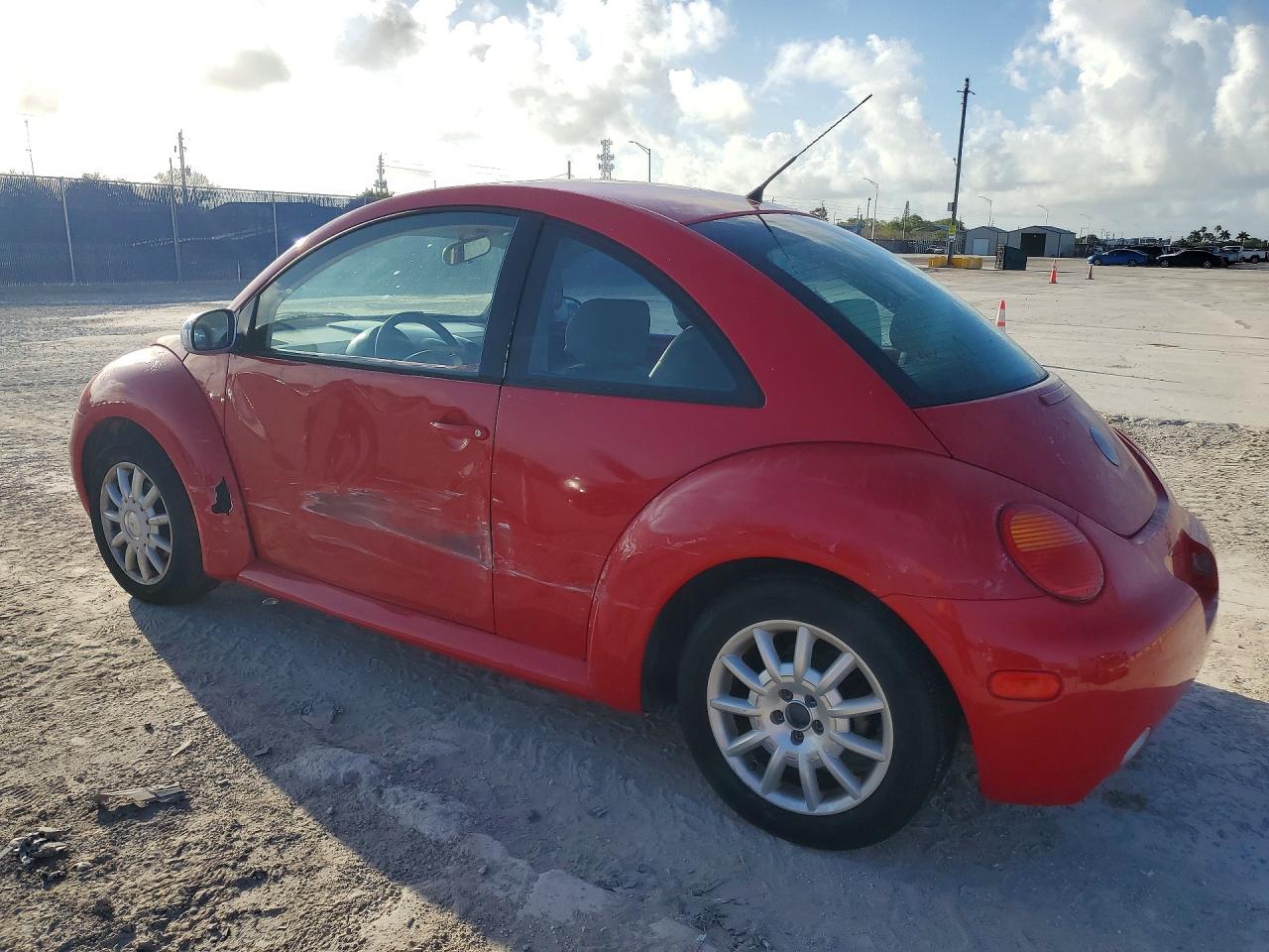 2005 Volkswagen New Beetle Gls Red vin: 3VWCK31C75M411902