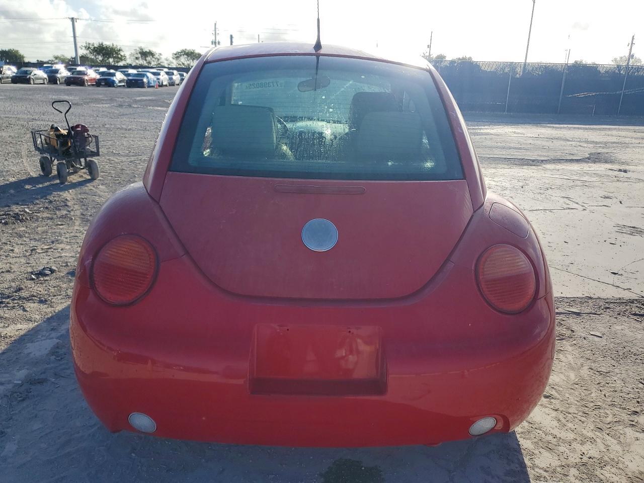 2005 Volkswagen New Beetle Gls Red vin: 3VWCK31C75M411902