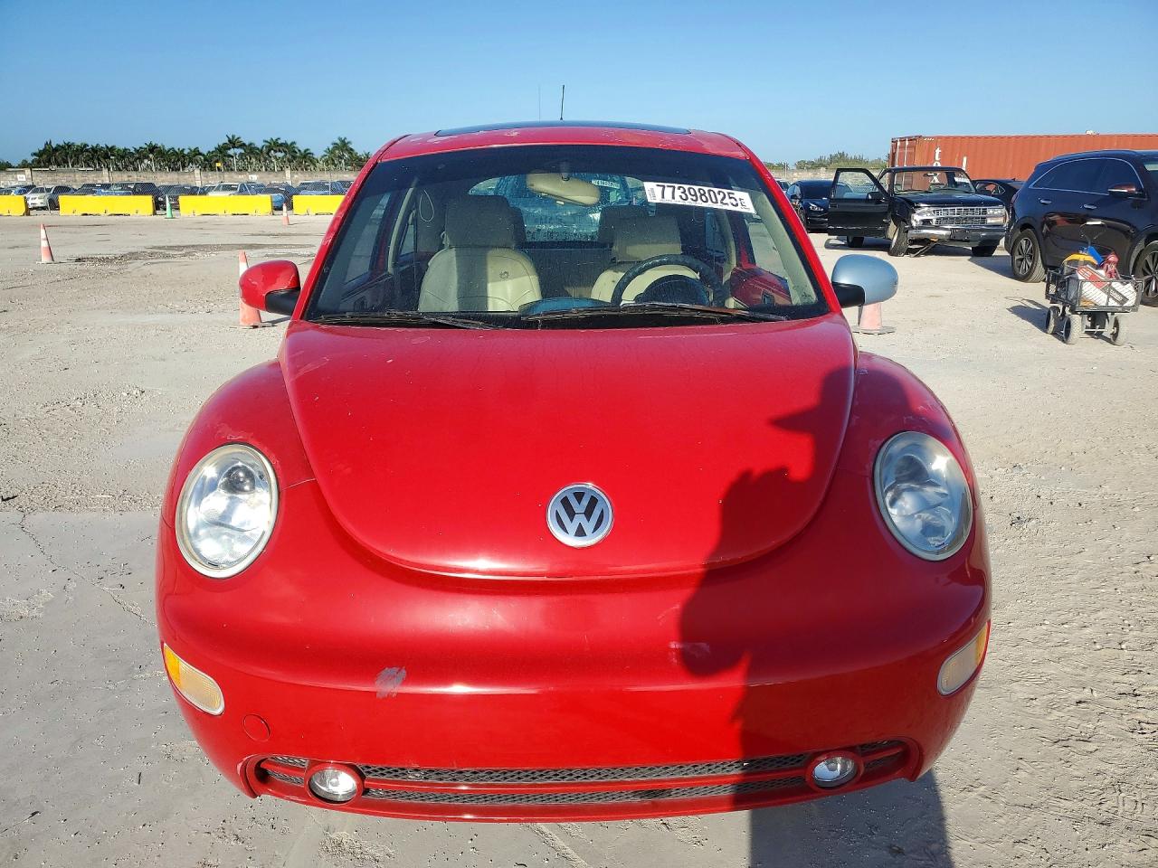 2005 Volkswagen New Beetle Gls Red vin: 3VWCK31C75M411902
