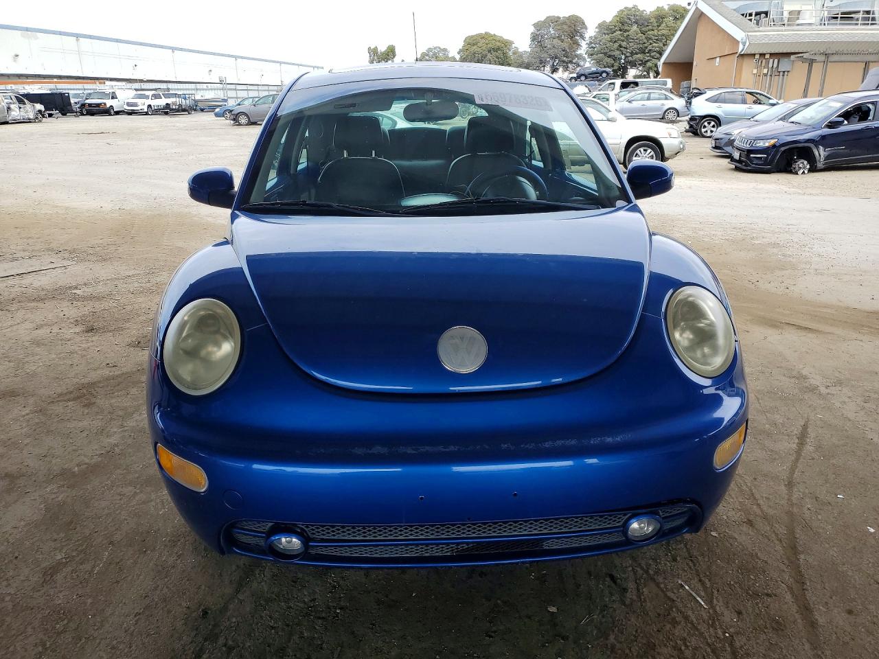 2004 Volkswagen New Beetle Gls Blue vin: 3VWCK31CX4M404439