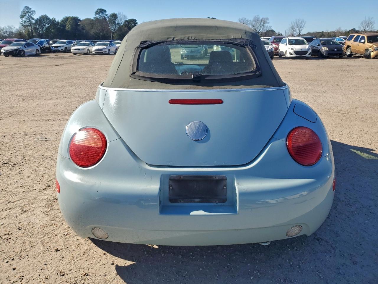 2004 Volkswagen New Beetle Gls Turquoise vin: 3VWCM31Y24M335445