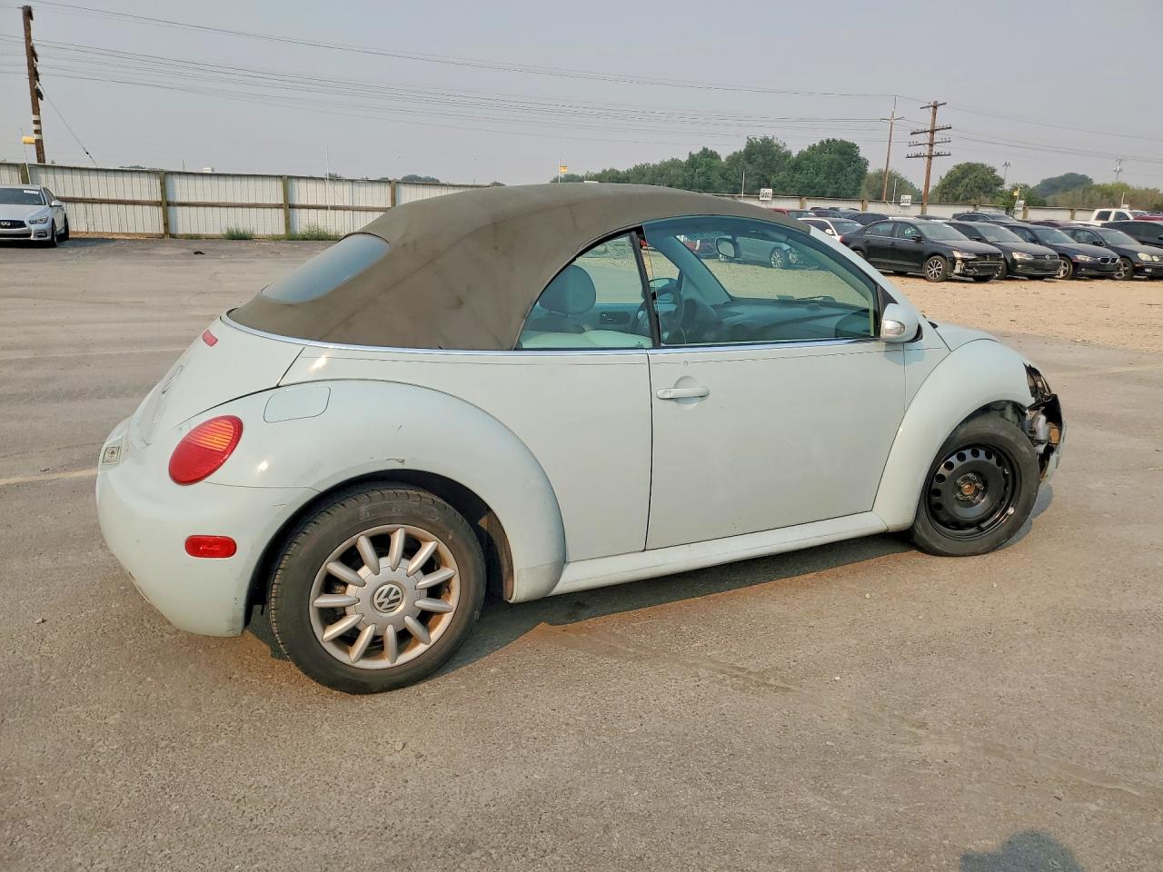 2005 Volkswagen New Beetle Turquoise vin: 3VWCM31Y25M367619