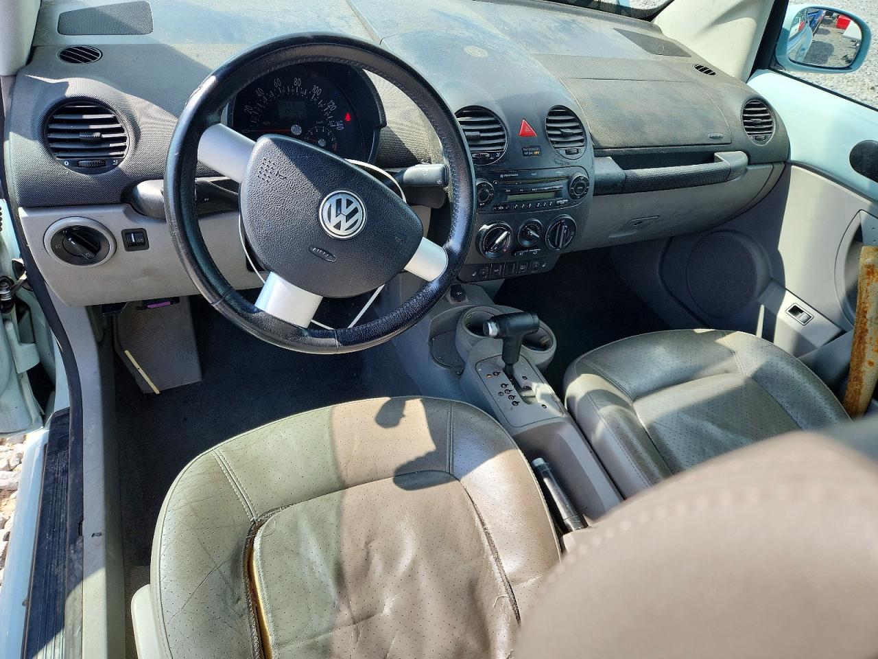 2005 Volkswagen New Beetle Gls Бирюзовый vin: 3VWCM31Y45M358386