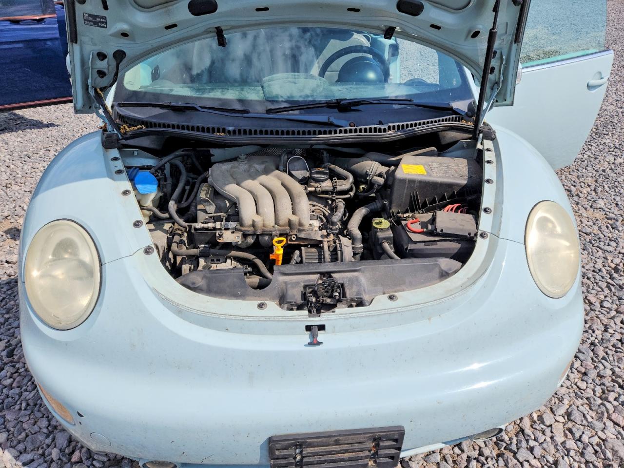 2005 Volkswagen New Beetle Gls Бирюзовый vin: 3VWCM31Y45M358386