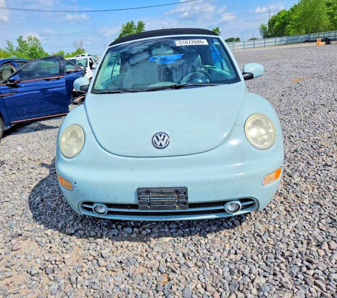2005 Volkswagen New Beetle Gls Бирюзовый vin: 3VWCM31Y45M358386