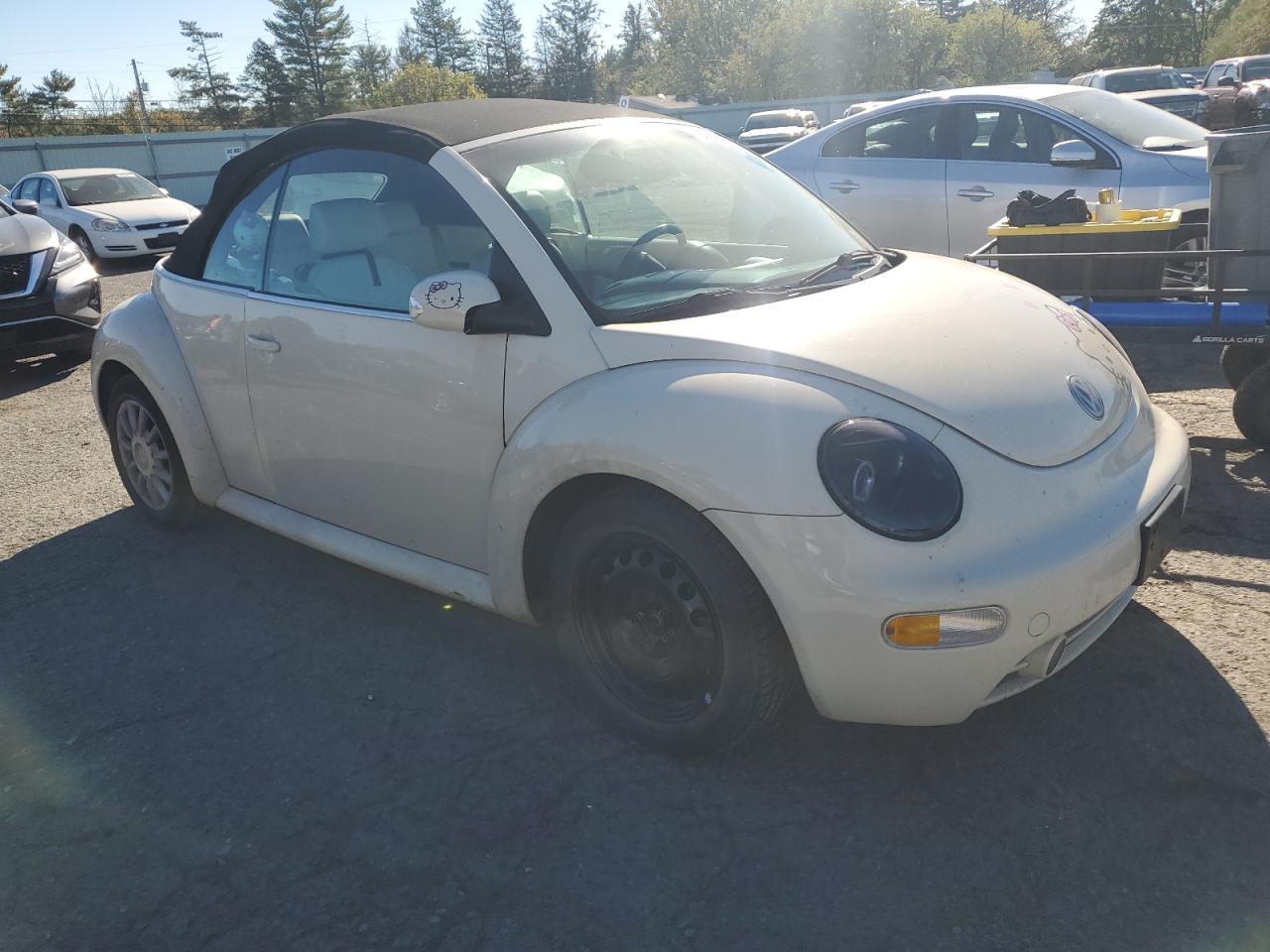 2004 Volkswagen New Beetle Gls Beige vin: 3VWCM31Y54M320065