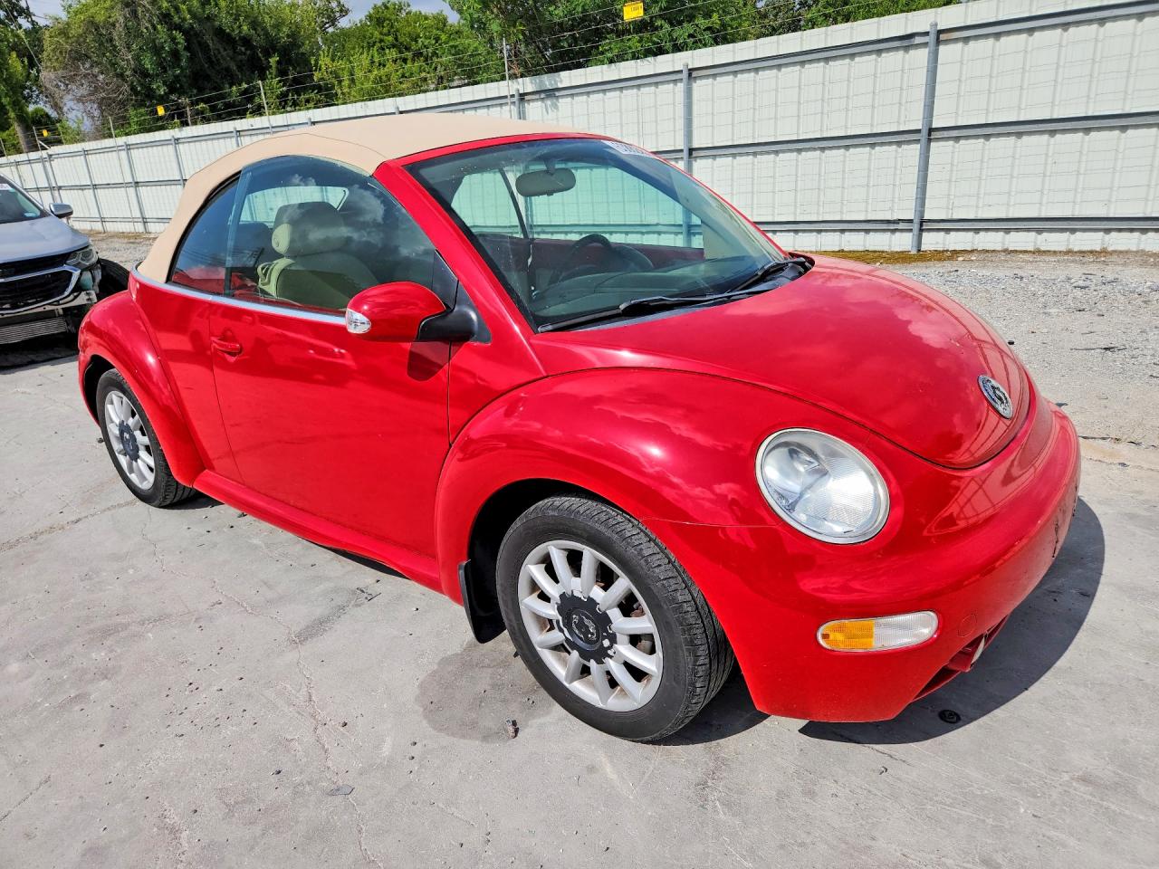 2005 Volkswagen New Beetle Gls Красный vin: 3VWCM31Y55M353486