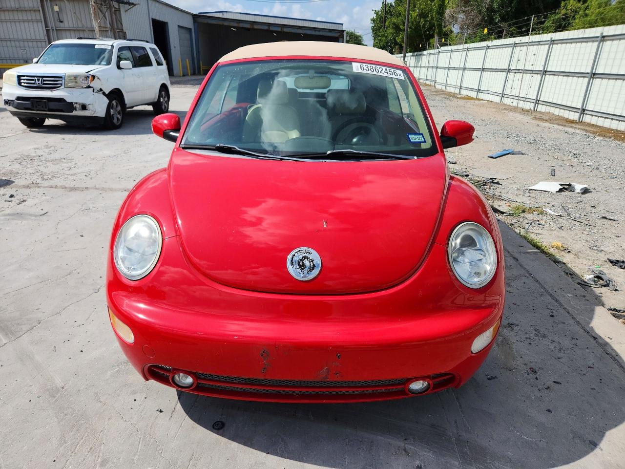 2005 Volkswagen New Beetle Gls Красный vin: 3VWCM31Y55M353486