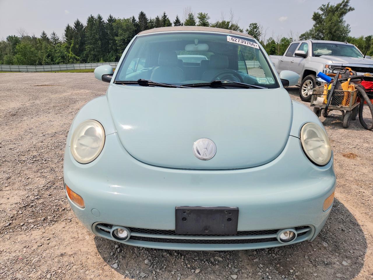 2004 Volkswagen New Beetle Gls Teal vin: 3VWCM31Y64M352698