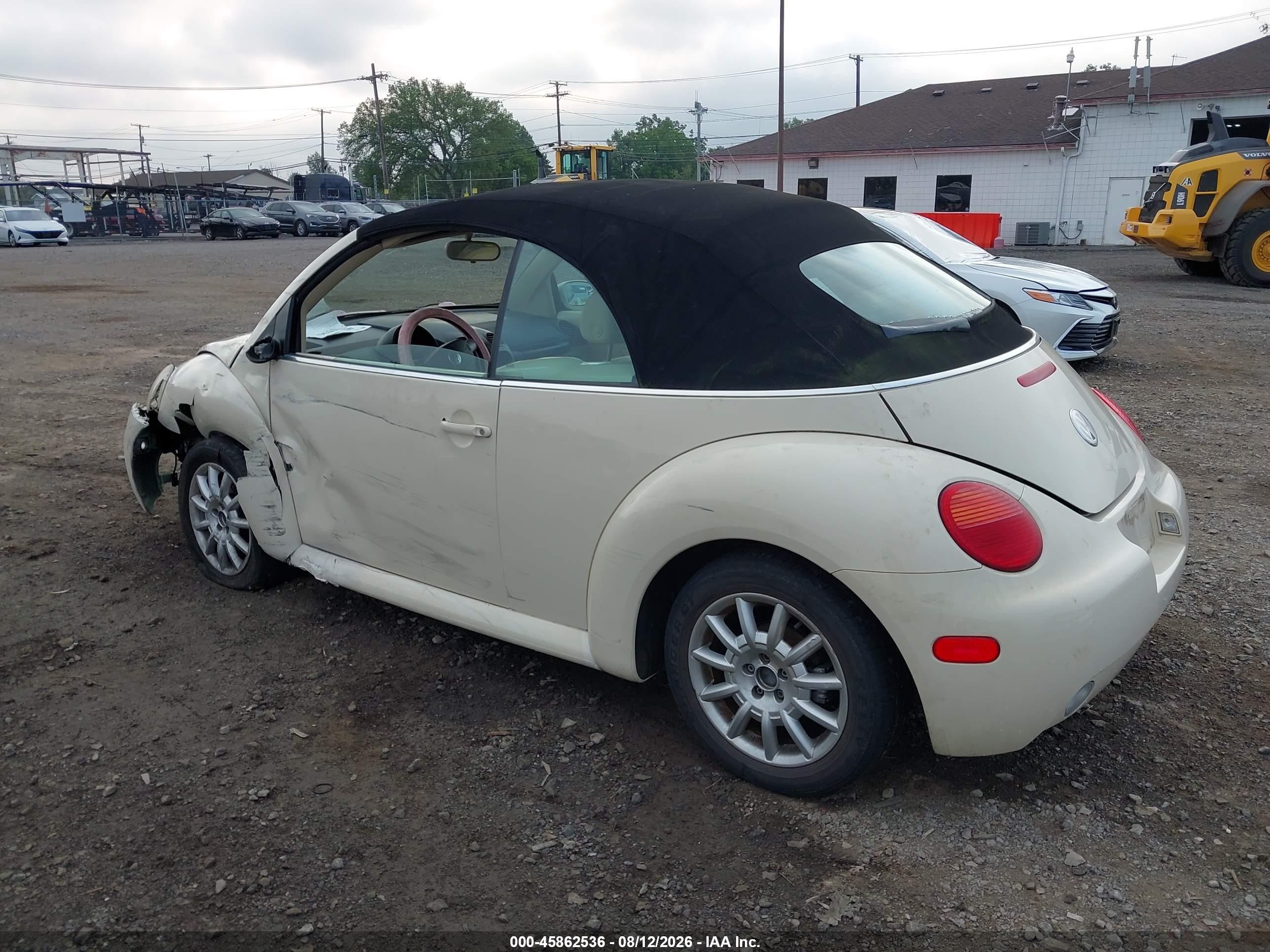 2004 Volkswagen New Beetle Gls Cream vin: 3VWCM31Y74M321976