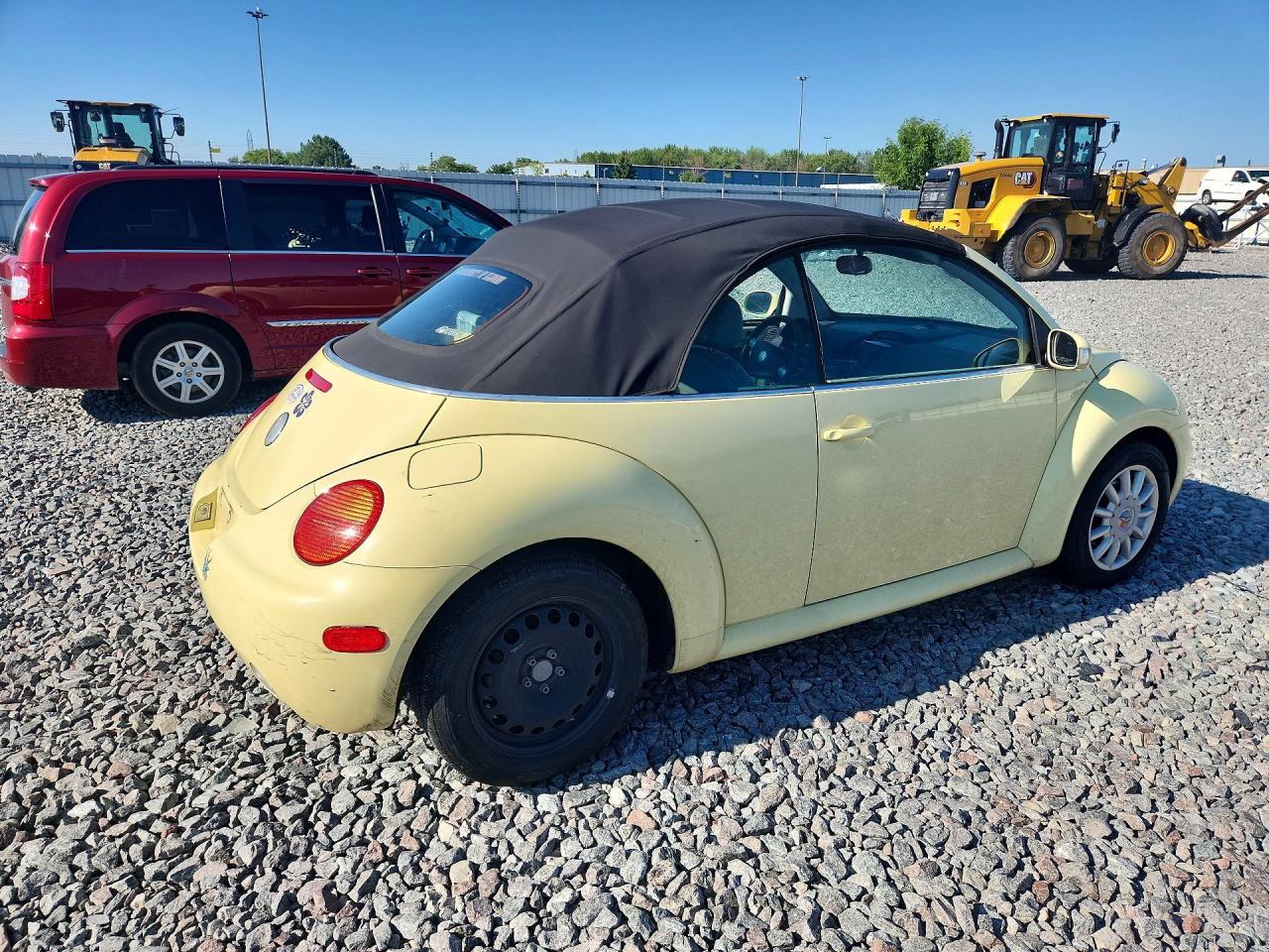 2005 Volkswagen New Beetle Gls Yellow vin: 3VWCM31Y85M317517