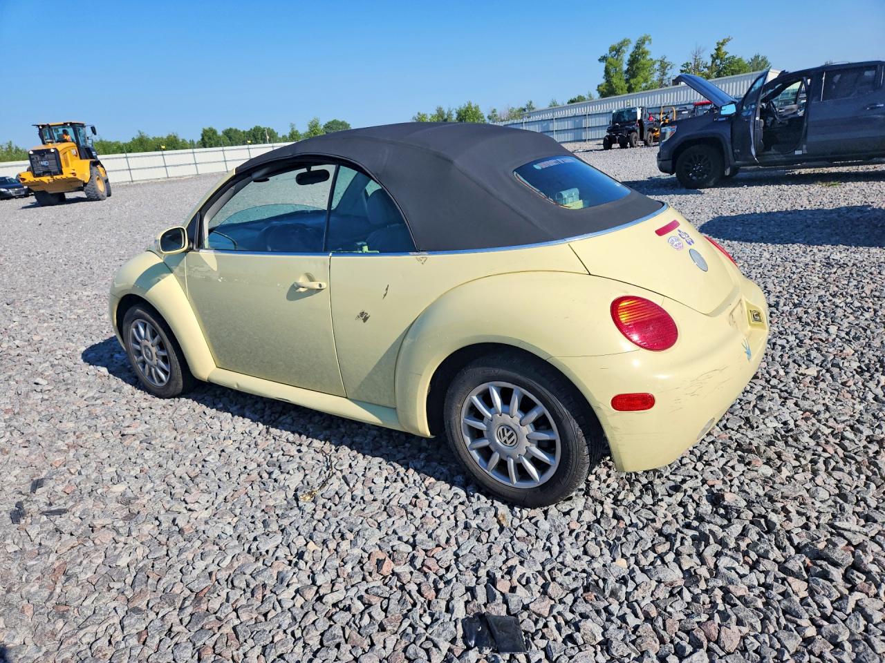 2005 Volkswagen New Beetle Gls Yellow vin: 3VWCM31Y85M317517