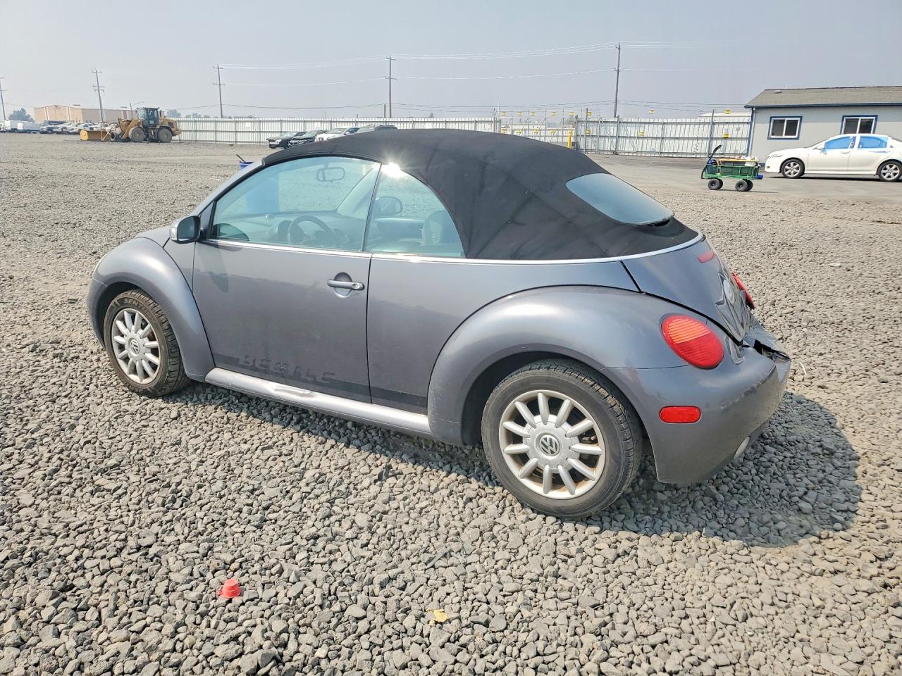 2005 Volkswagen New Beetle Gls Gray vin: 3VWCM31Y95M302850