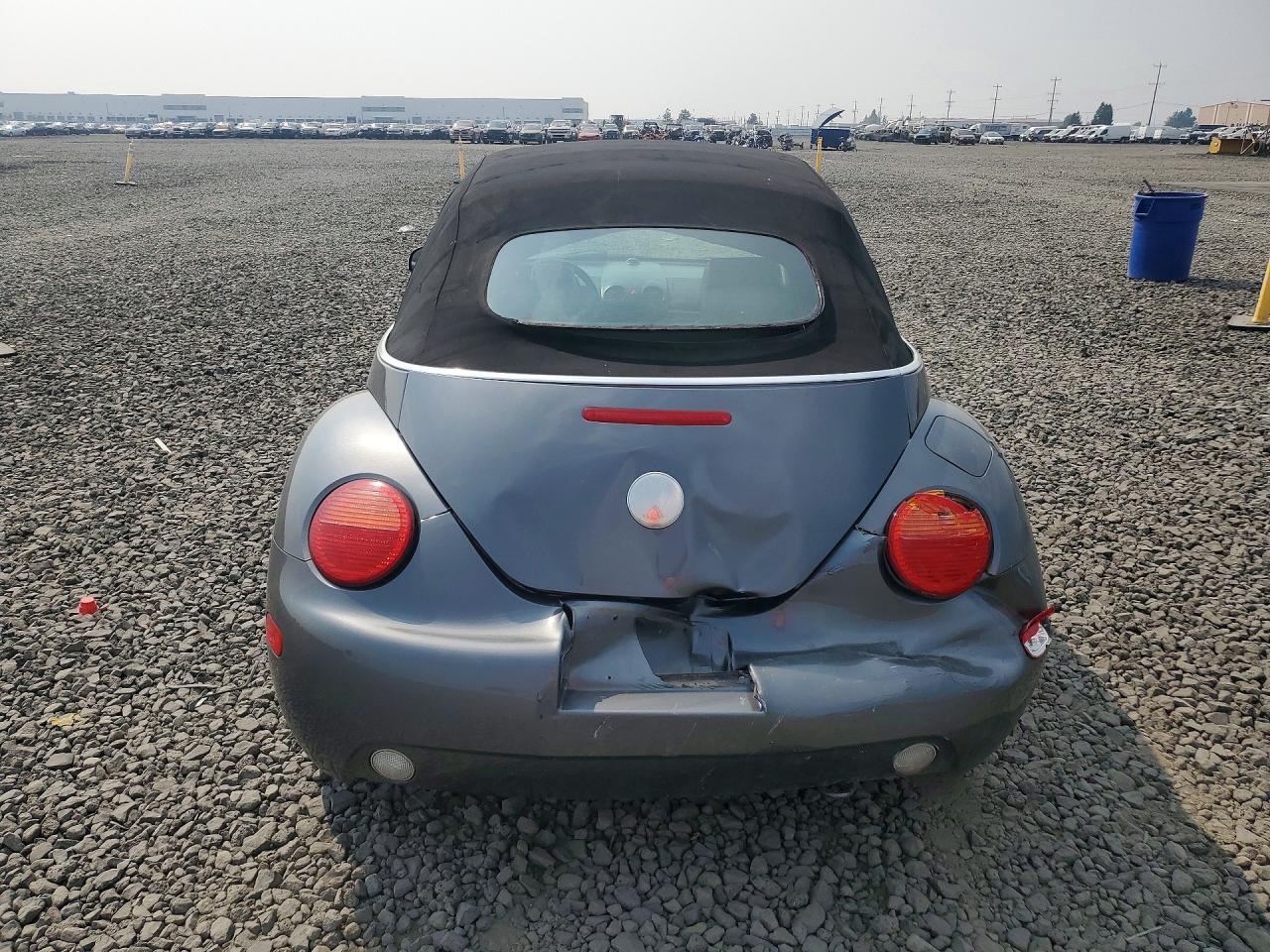 2005 Volkswagen New Beetle Gls Gray vin: 3VWCM31Y95M302850