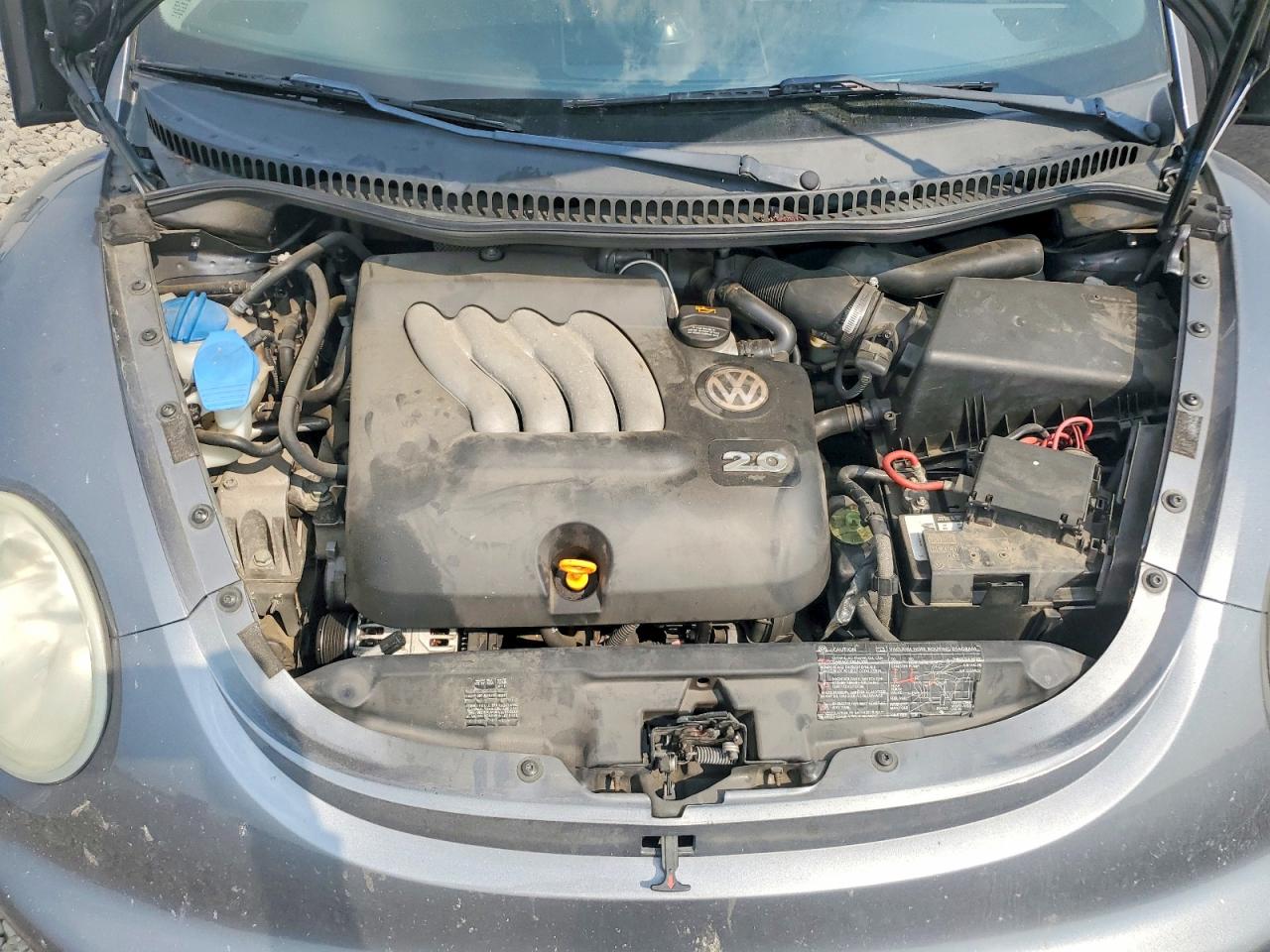 2005 Volkswagen New Beetle Gls Gray vin: 3VWCM31Y95M302850