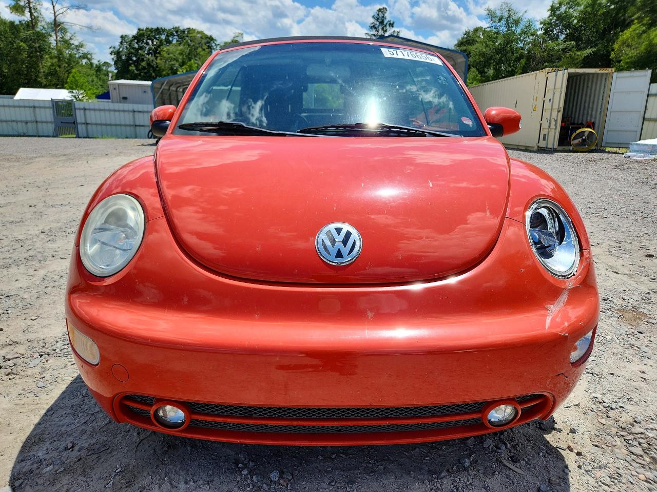 2005 Volkswagen New Beetle Gls Orange vin: 3VWCM31Y95M362532