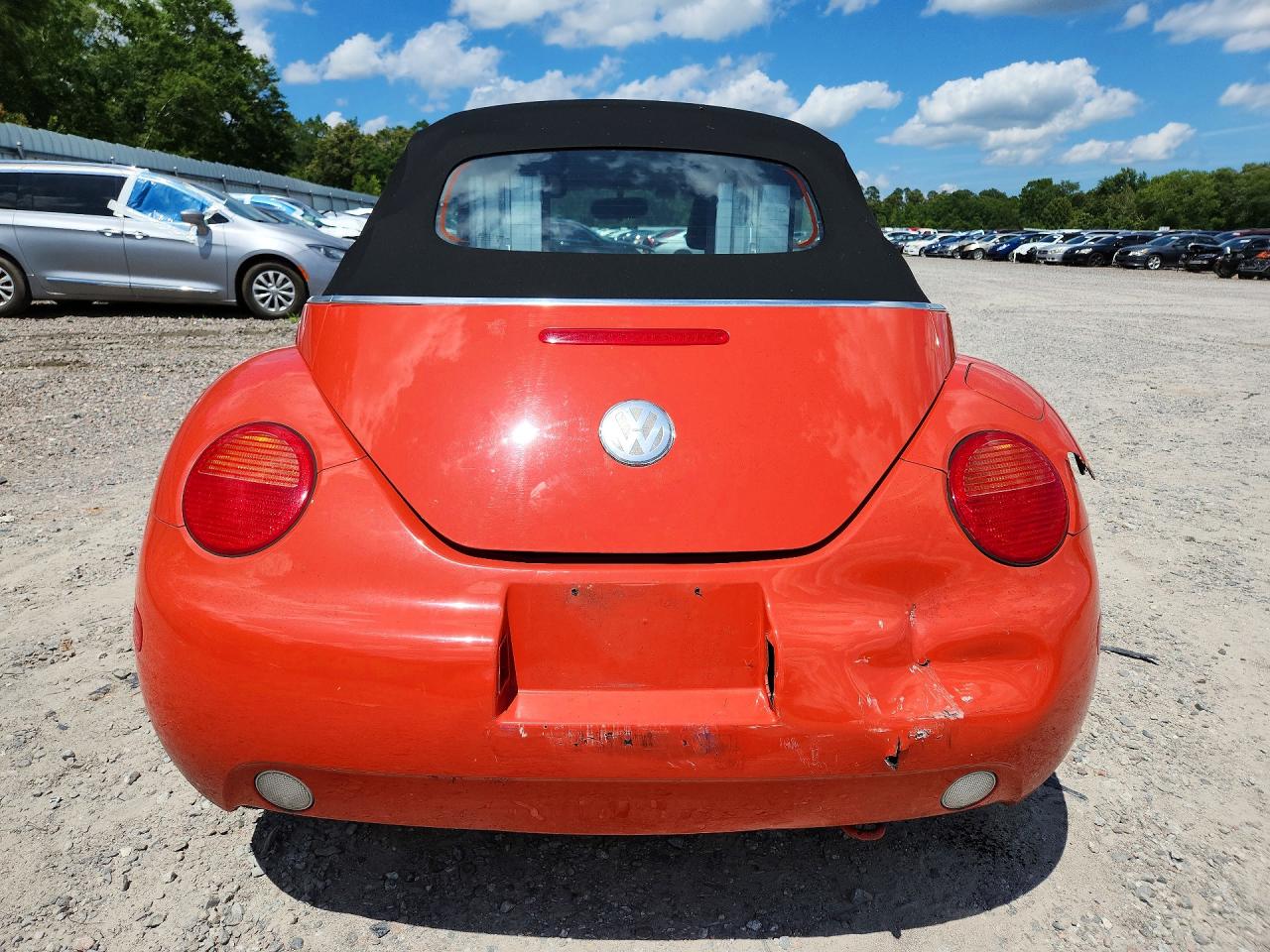 2005 Volkswagen New Beetle Gls Orange vin: 3VWCM31Y95M362532