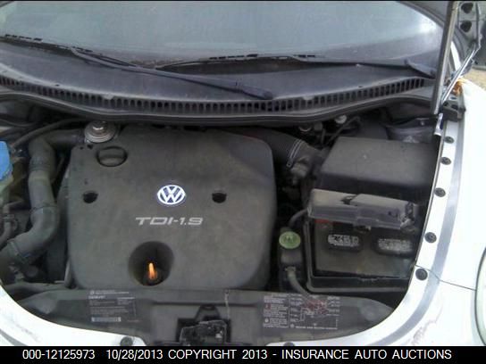 2002 Volkswagen New Beetle Gls Tdi vin: 3VWCP21C32M424279