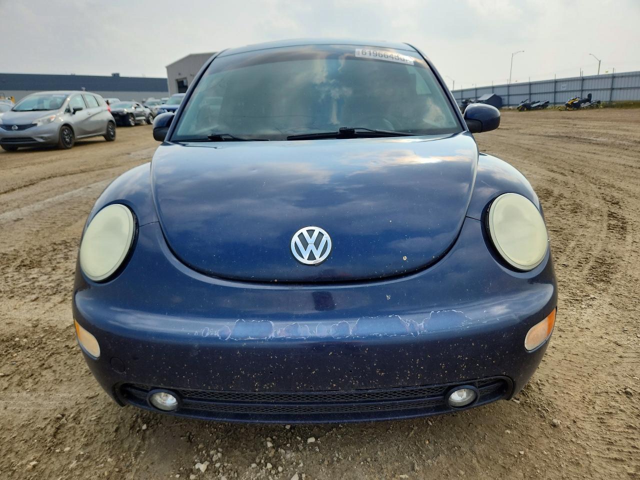 2001 Volkswagen New Beetle Gls Blue vin: 3VWCS21C11M411415