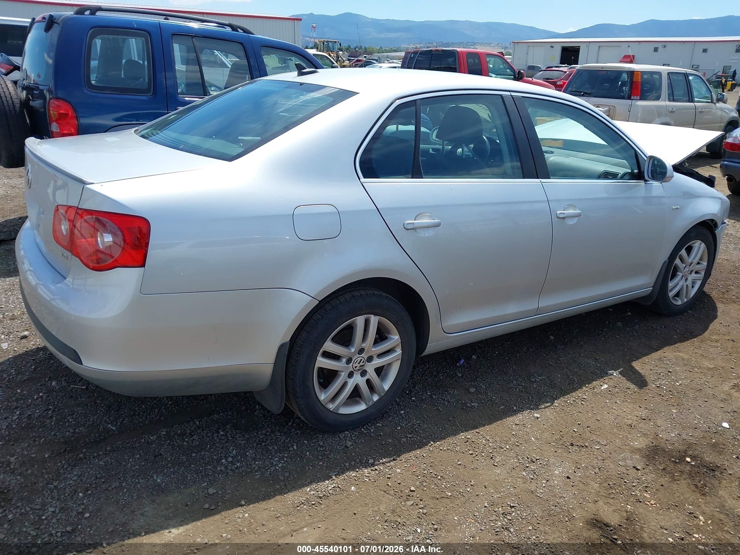 2006 Volkswagen Jetta Diesel Серебряный vin: 3VWCT71K56M057293