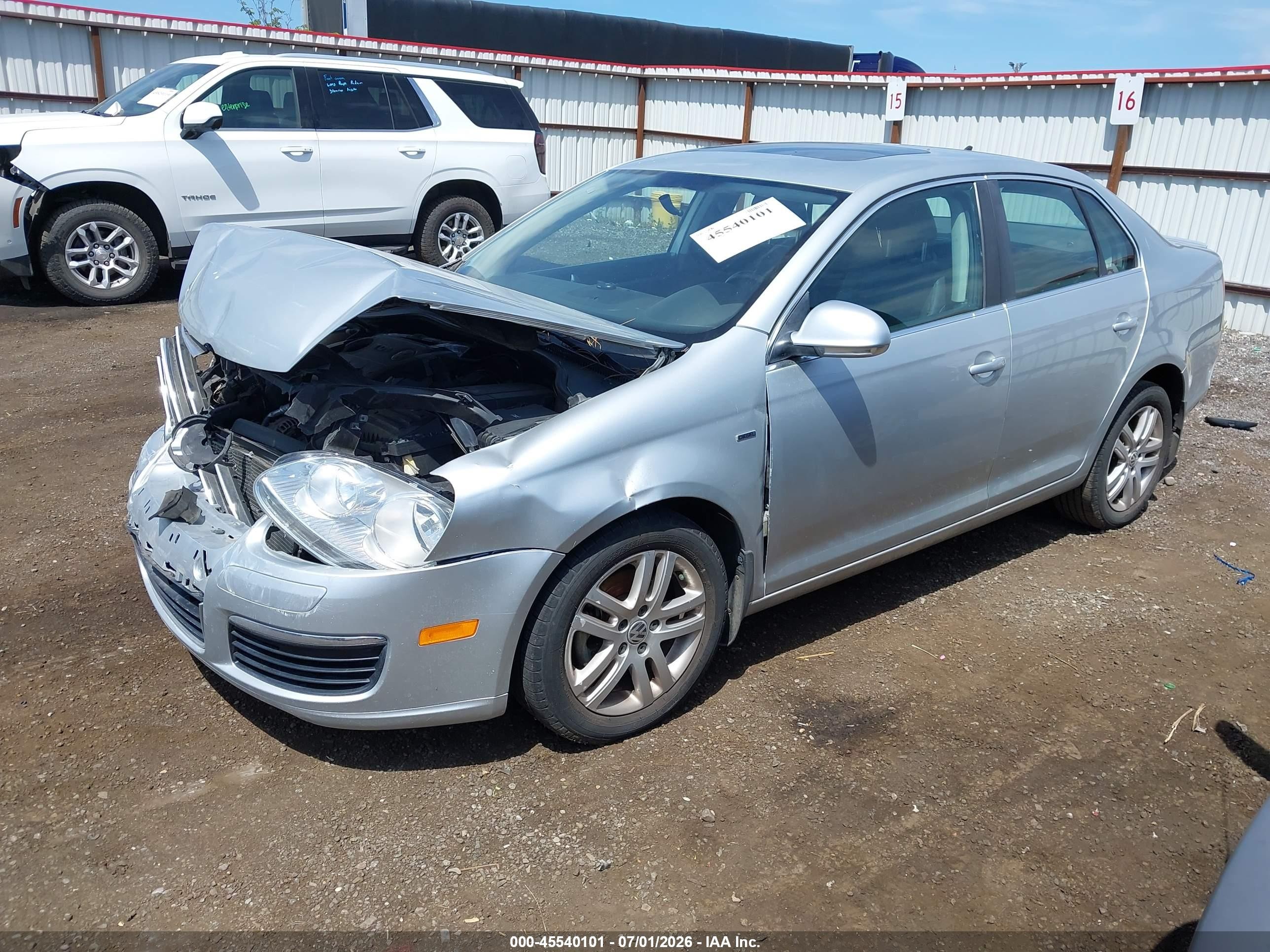 2006 Volkswagen Jetta Diesel Серебряный vin: 3VWCT71K56M057293