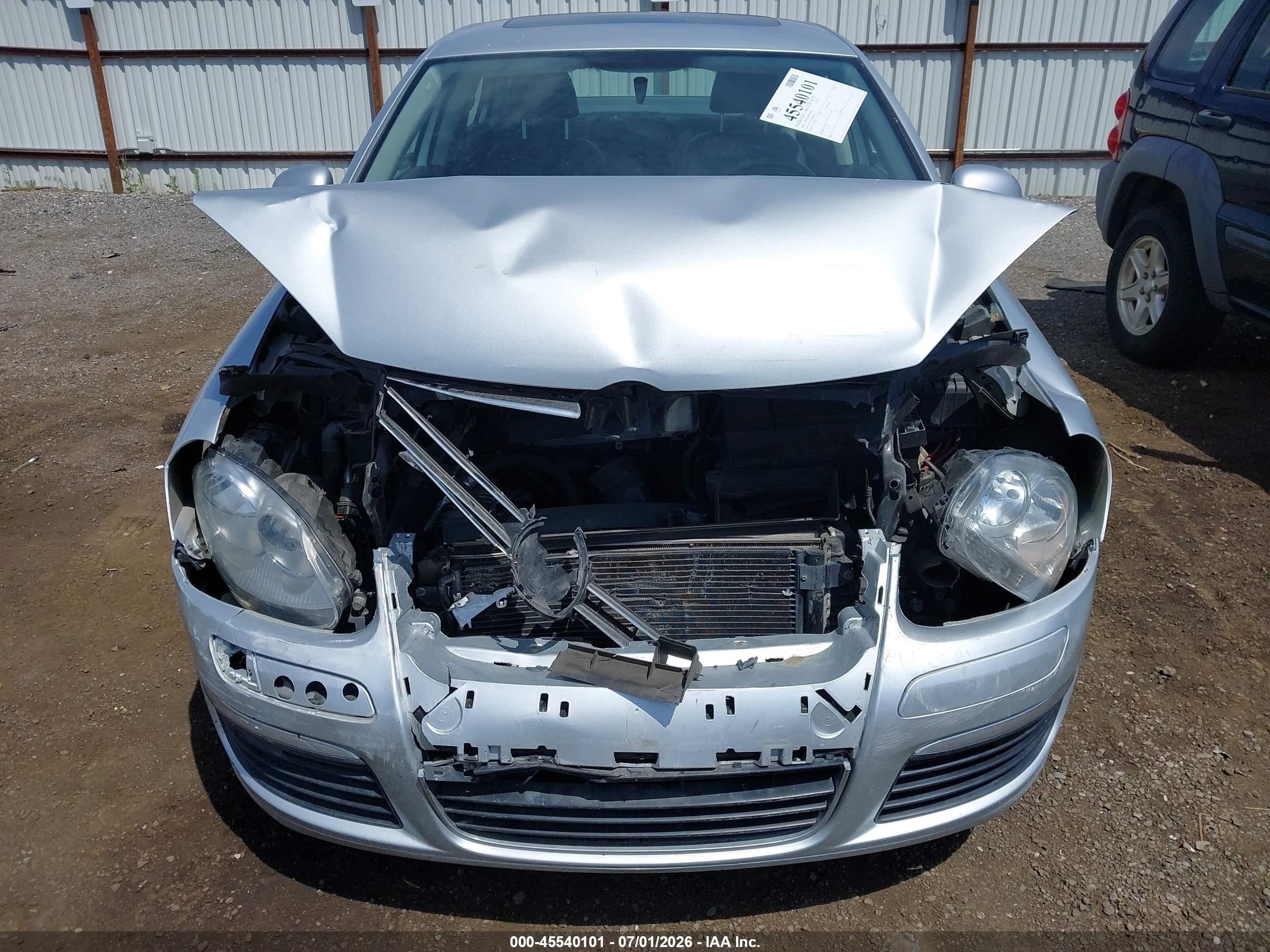 2006 Volkswagen Jetta Diesel Серебряный vin: 3VWCT71K56M057293