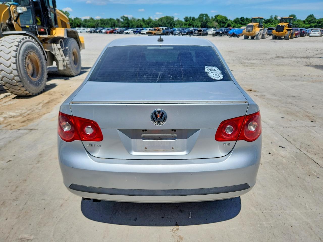 2006 Volkswagen Jetta Tdi Серебряный vin: 3VWCT71K96M850760
